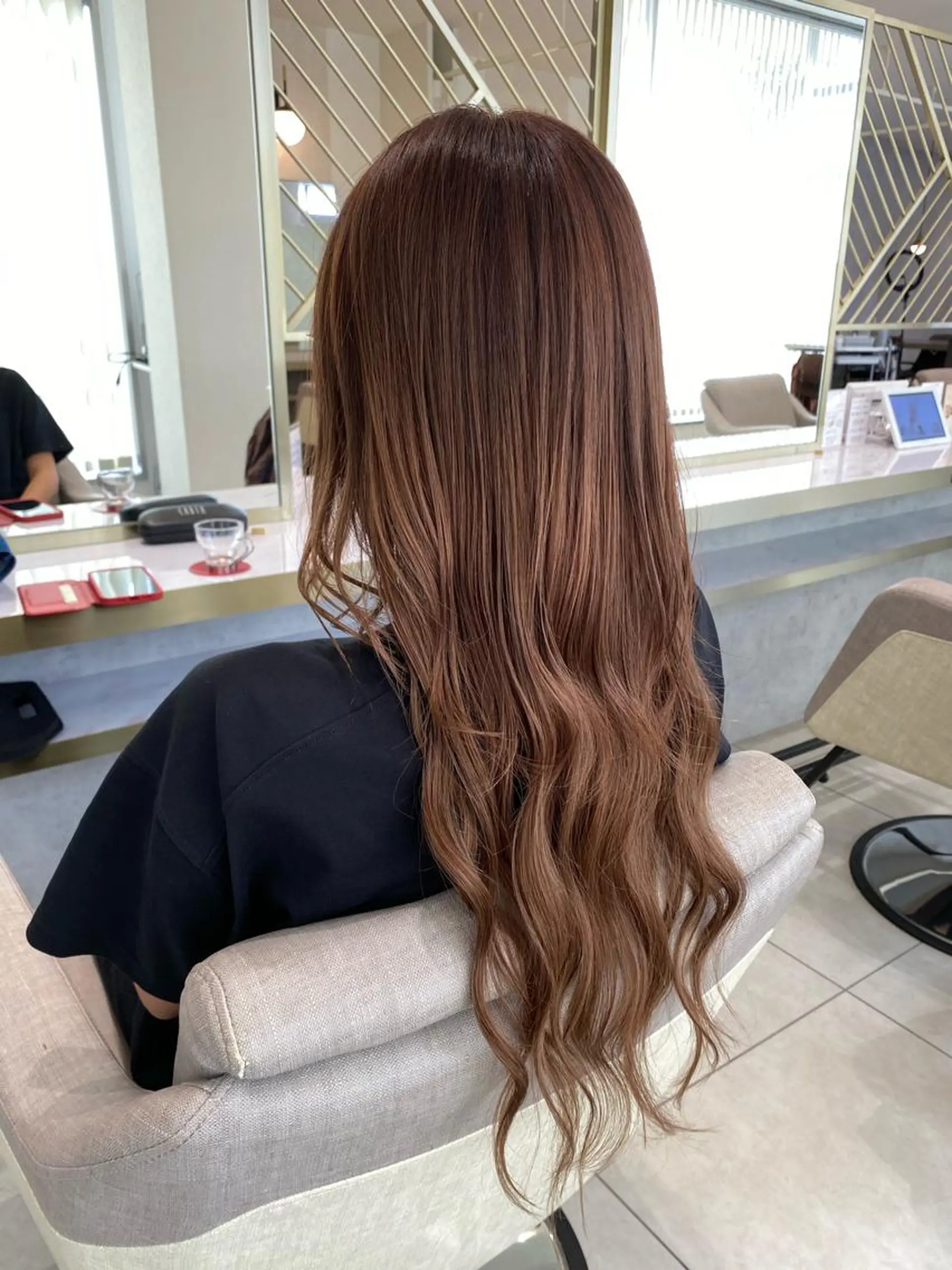 ロング ヘアアレンジ シールエクステ エクステ 渡辺　亮/ ハイライト/髪質改善のヘアスタイル