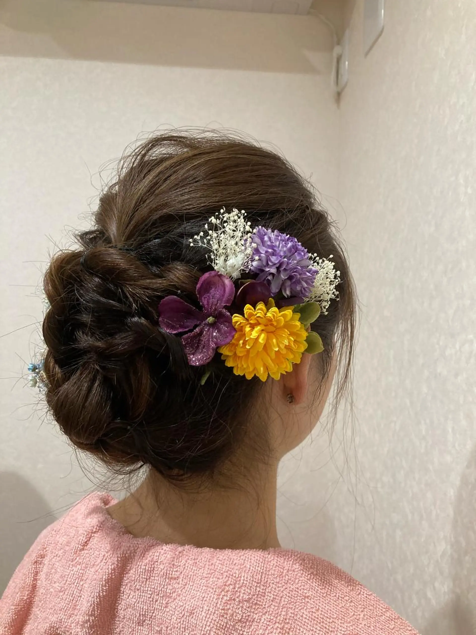 ヘアアレンジ ヘアセット 🌸アロマーム🌸 💐のヘアスタイル