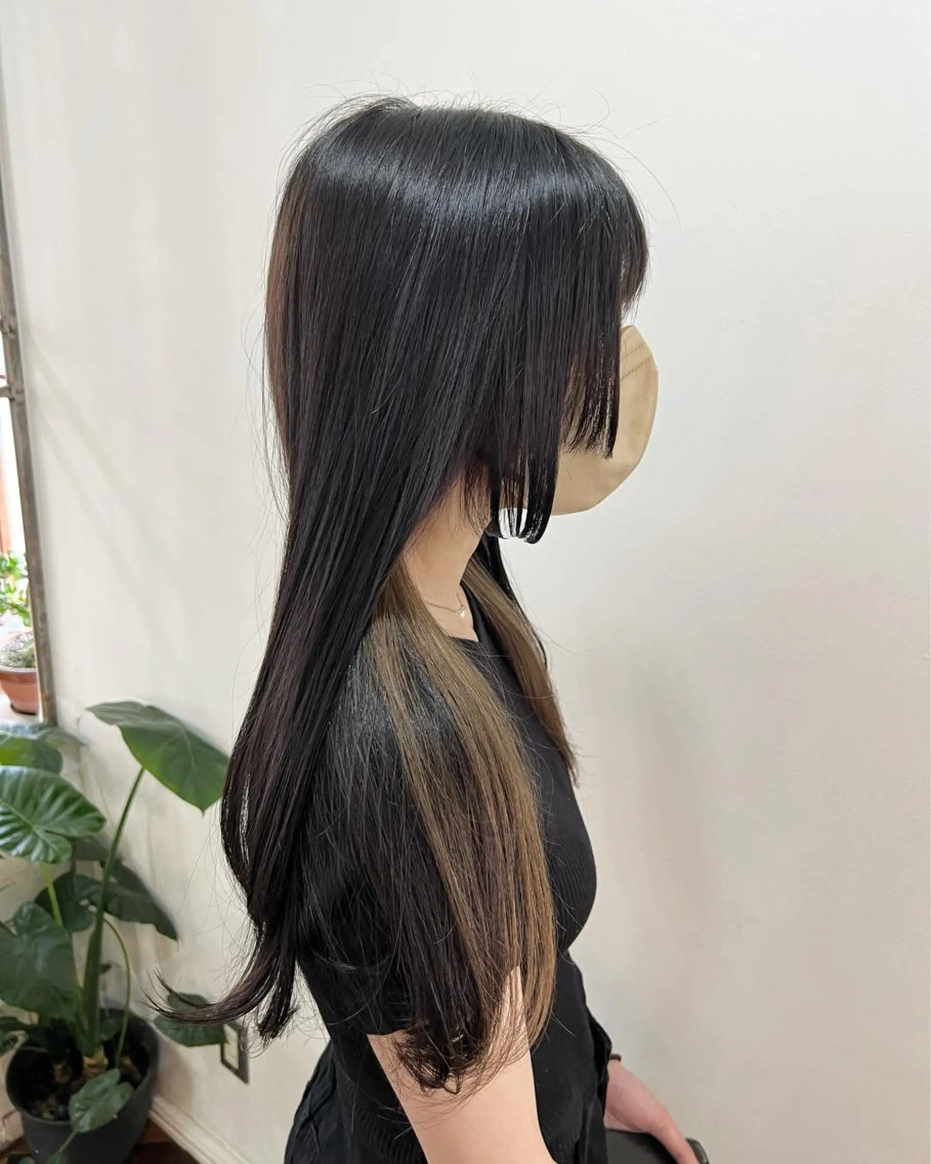 ロング カラー ベージュカラー フラム所属・WATANABE MISAKIのヘアスタイル