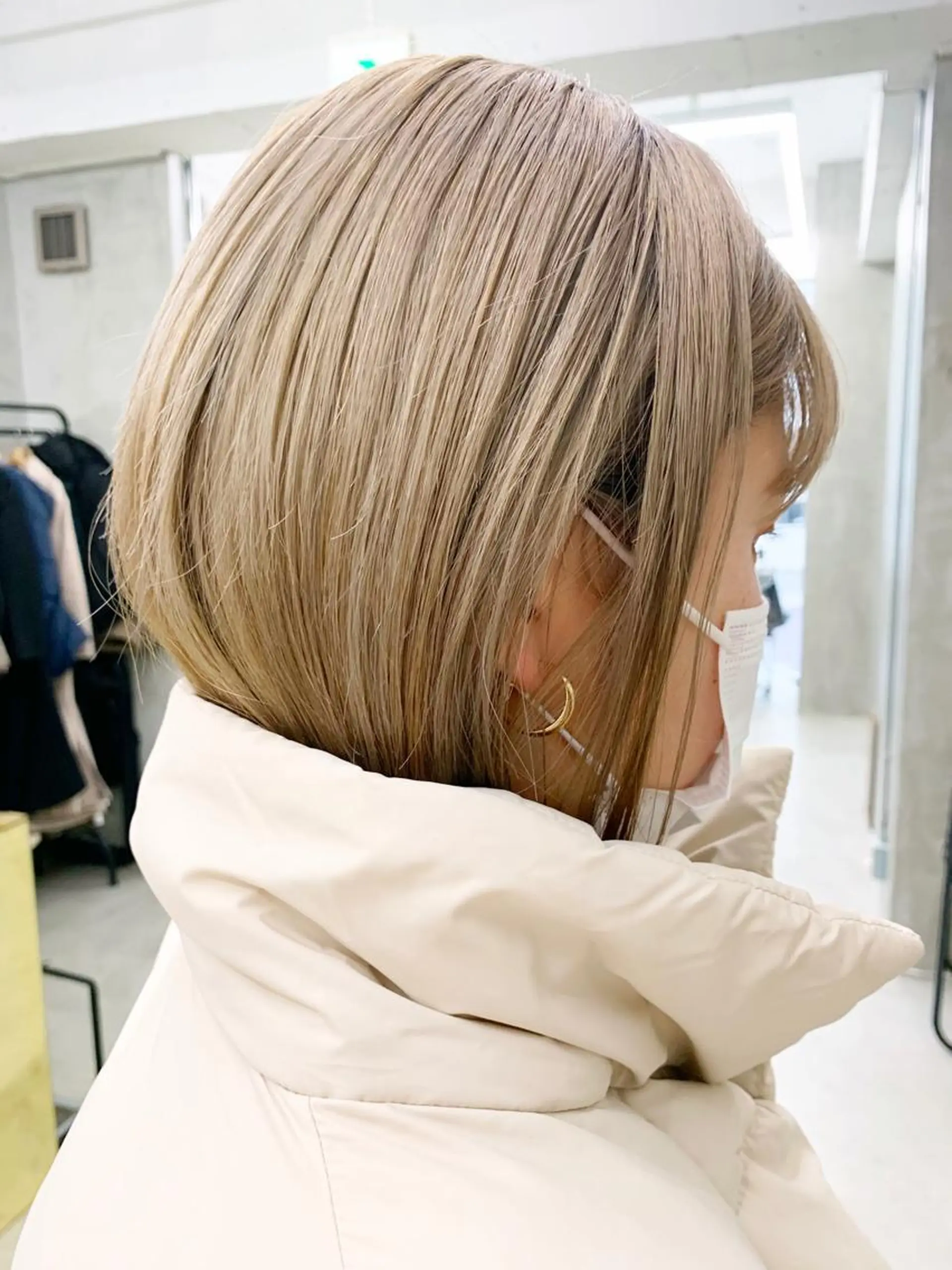 カラー ベージュカラー ブリーチ ミルクティーベージュ SEED&beauty byFLAT所属・ヘッドスパ (女性限定)🍋モエのヘアスタイル