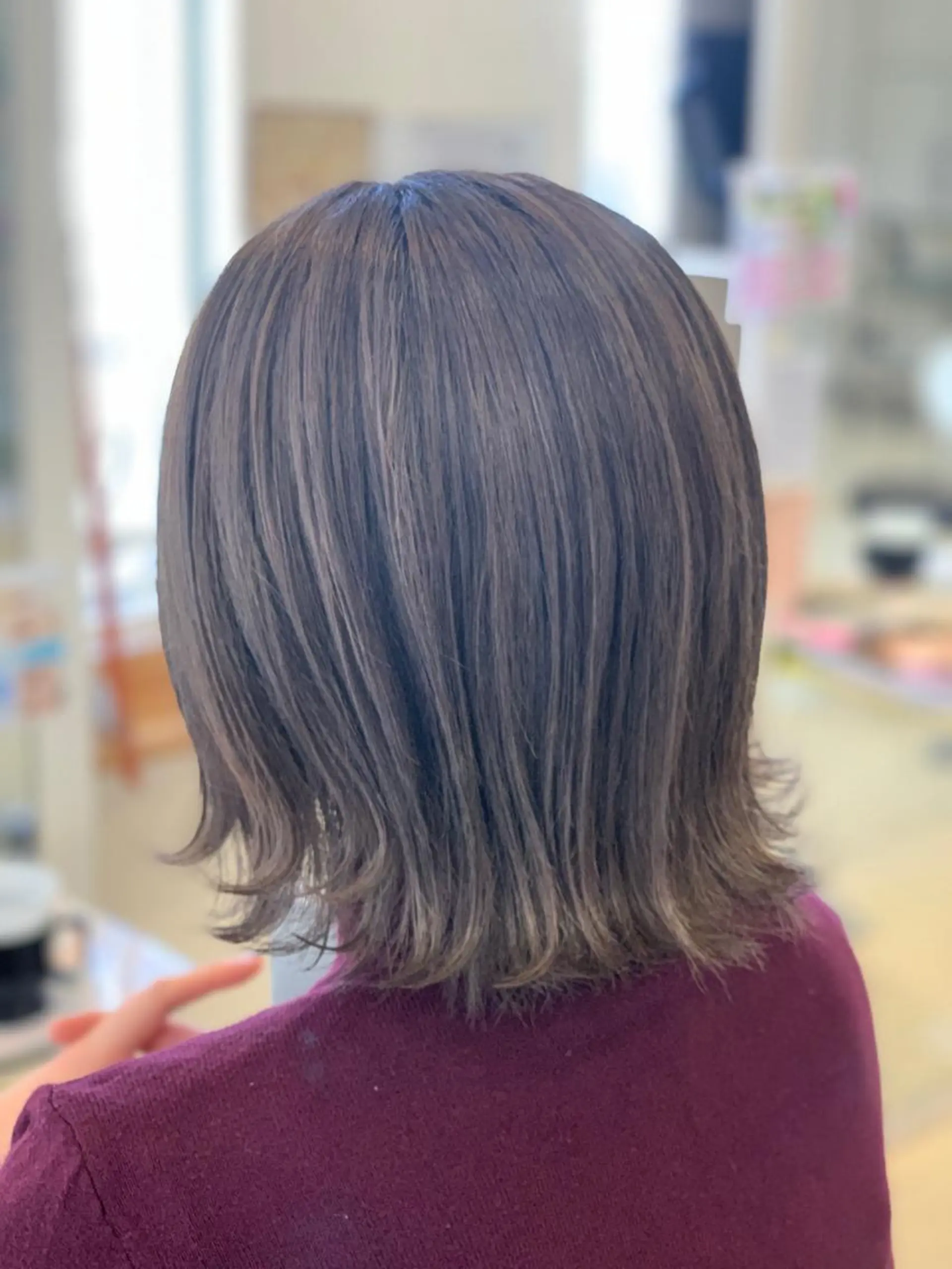 ショート カット ヘアカラー トリートメント 山中 亮司のヘアスタイル