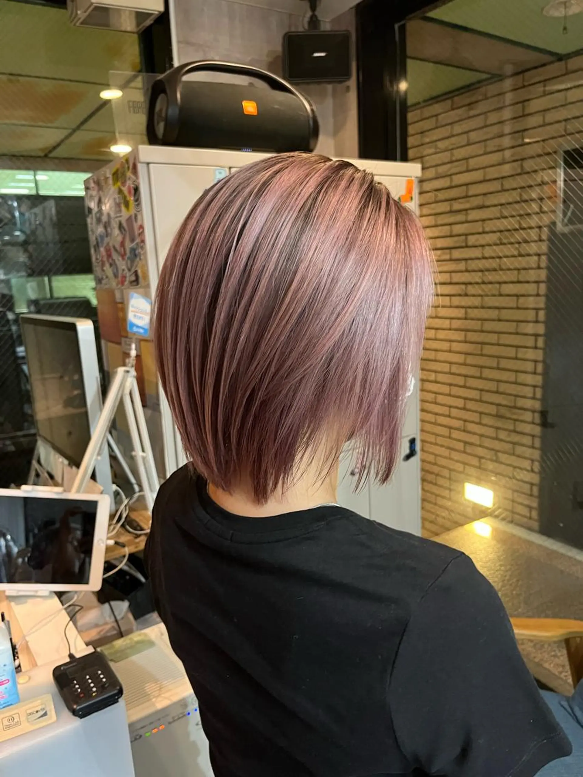 ショート カラー LAFF きよののヘアスタイル