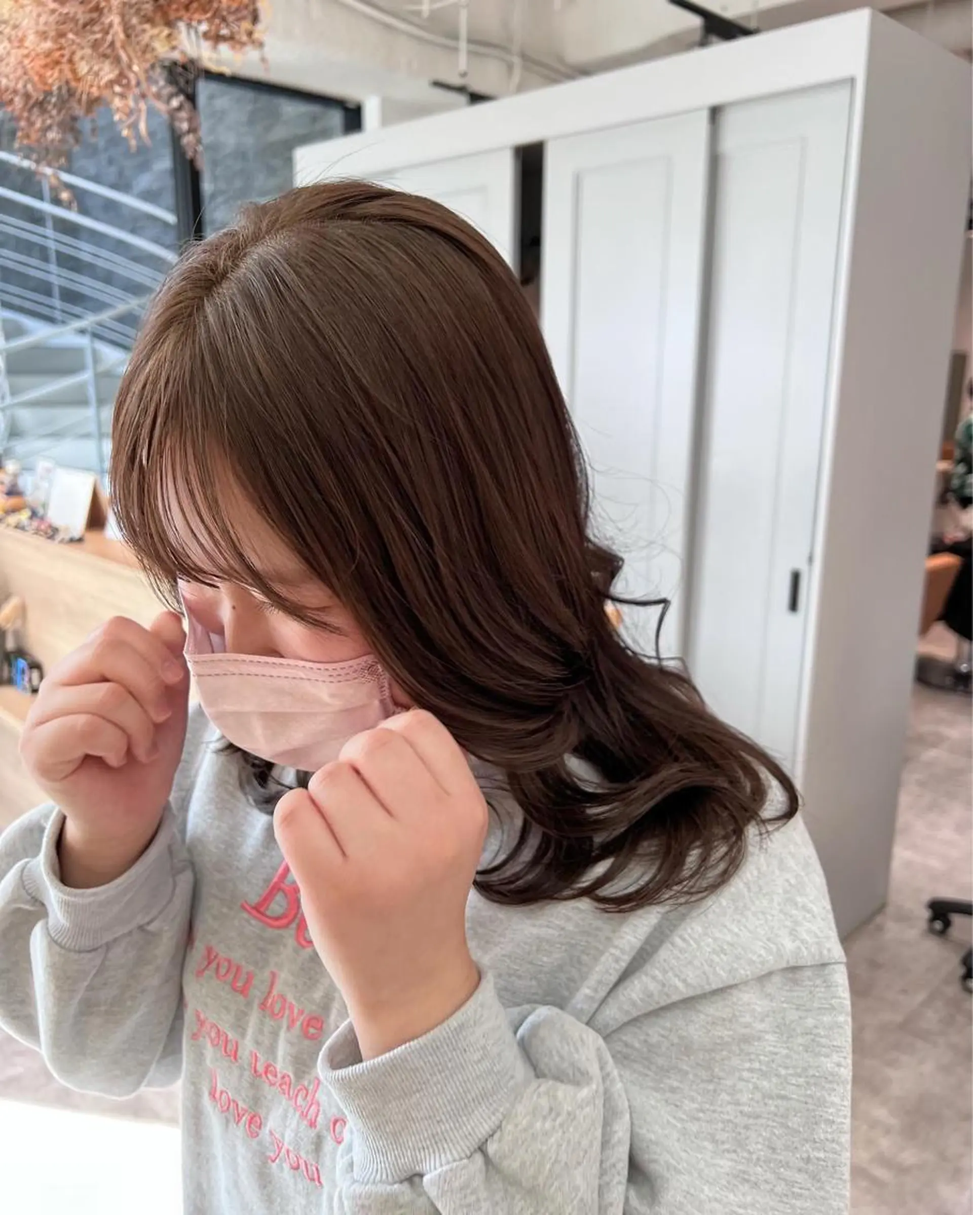 セミロング カット ヘアカラー トリートメント mai 🌷のヘアスタイル