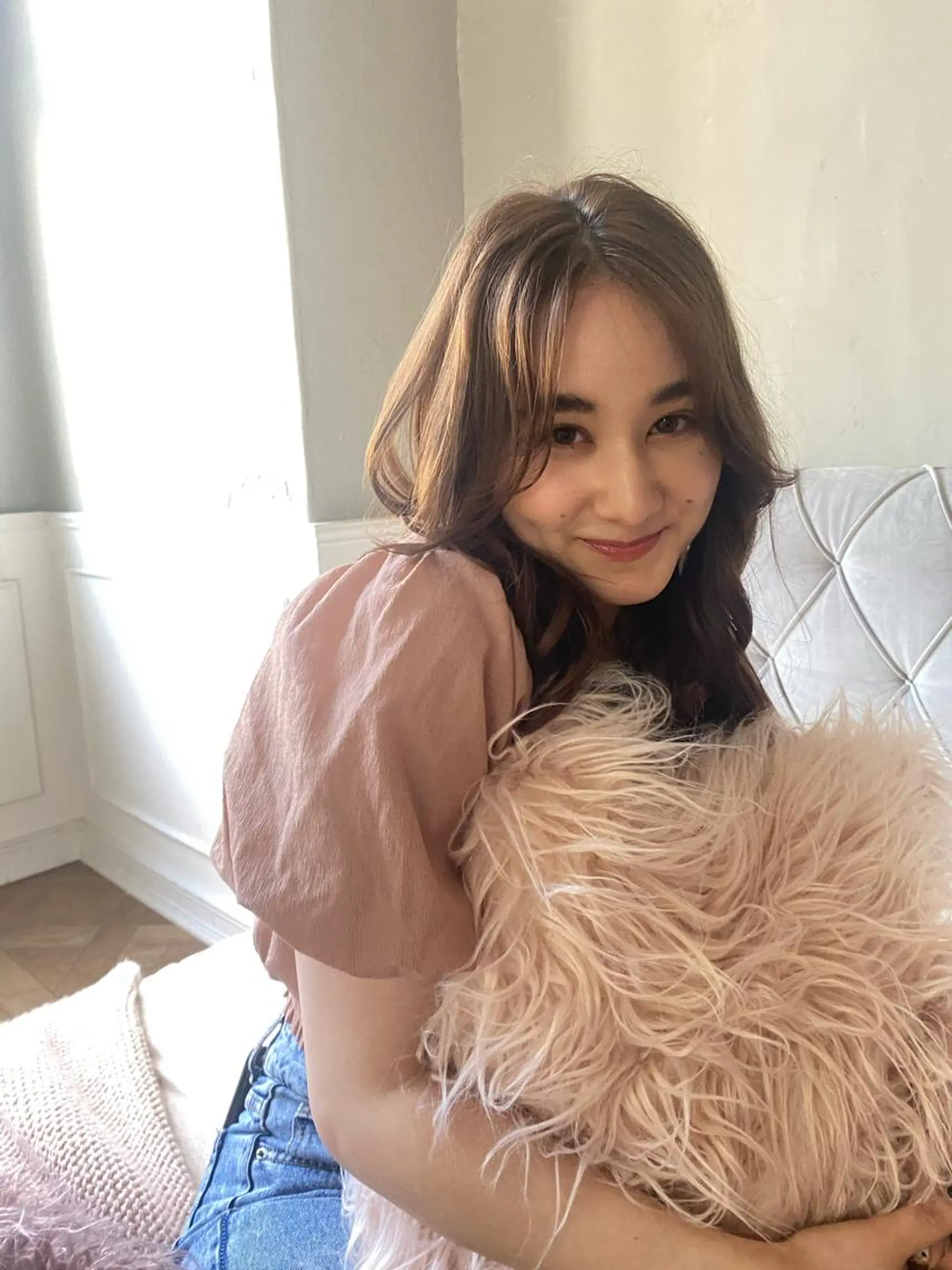 ロング カラー 透明感カラー 韓国風ヘア レイヤーカット レイヤーカット🪽 yukaのヘアスタイル