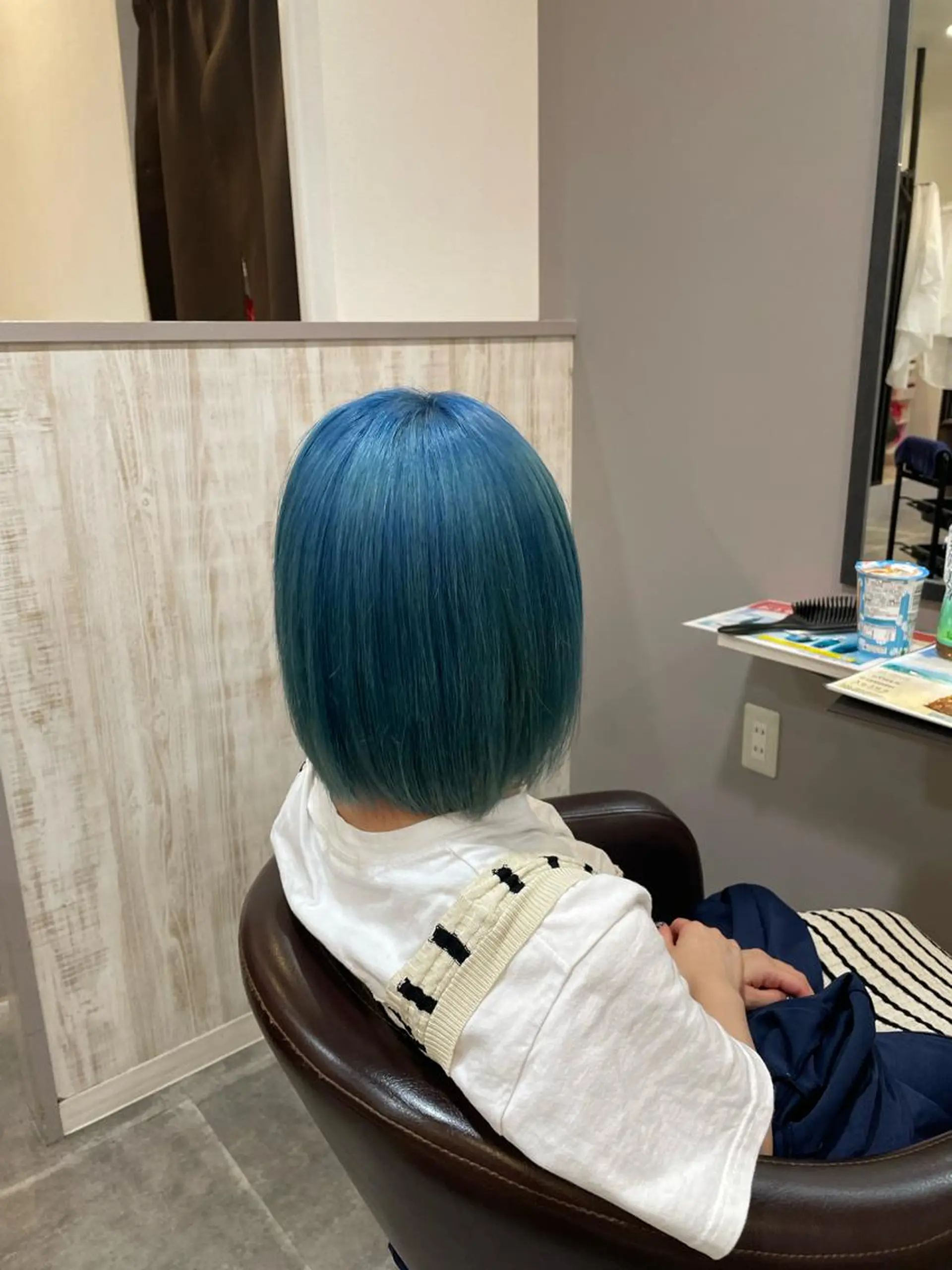 ミディアム 【艶カラー⠀】坂東 要のヘアスタイル