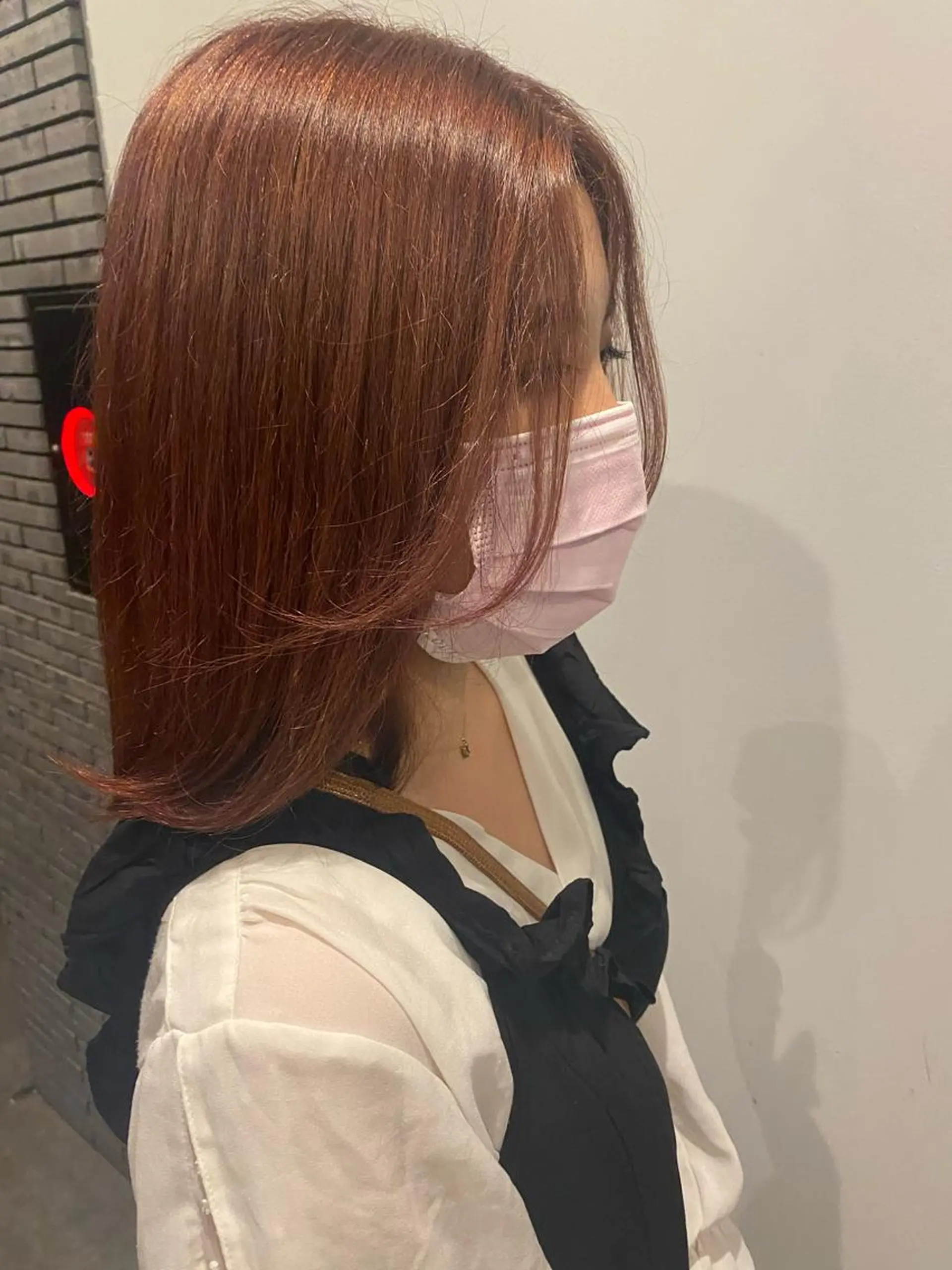 セミロング カラー loty hair design所属・SEIRA🤍 レイヤーカットのヘアスタイル