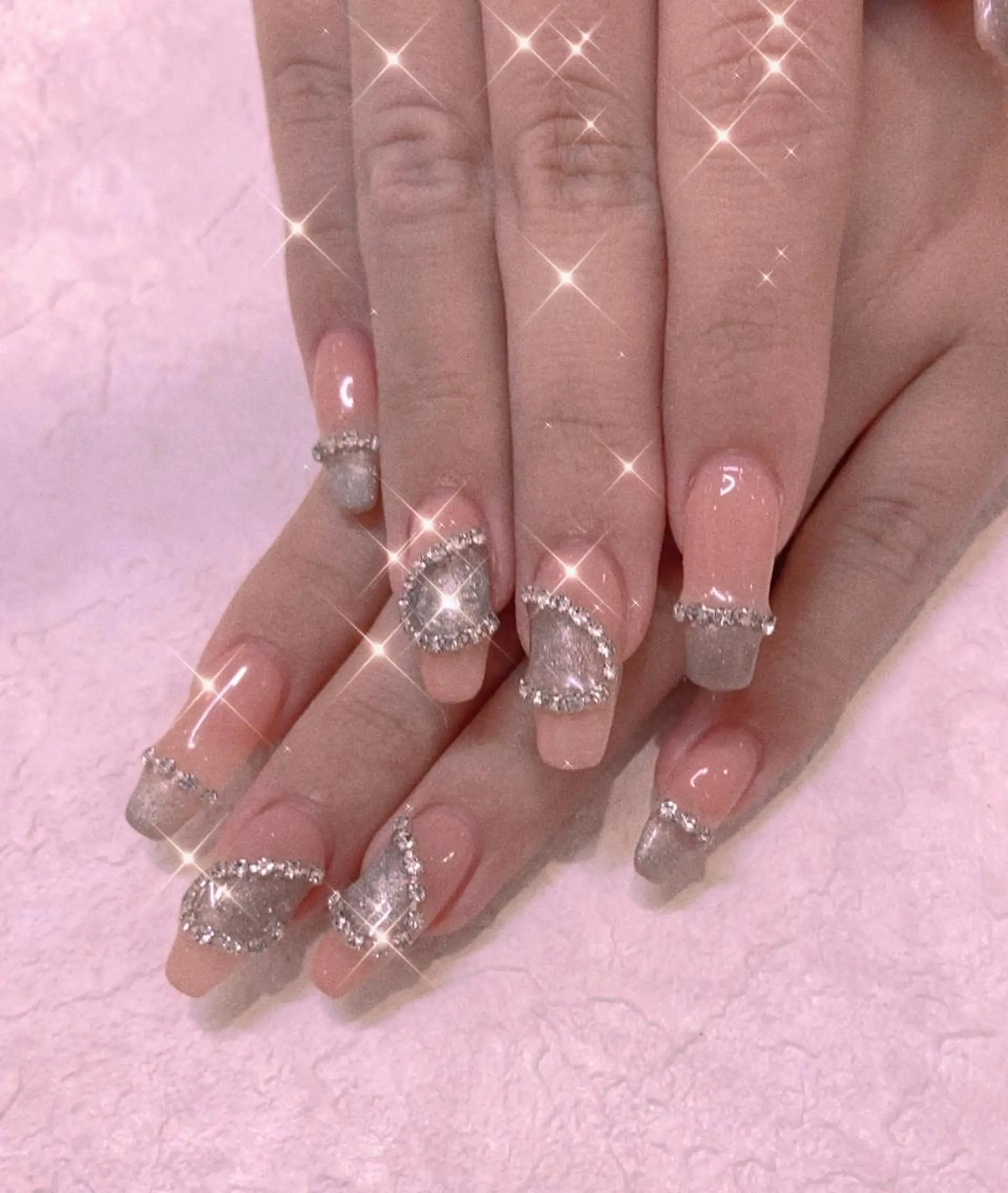 ネイル アートネイル フラッシュネイル フラワーネイル フットネイル フレンチネイル Moci Nail Salonのネイルデザイン