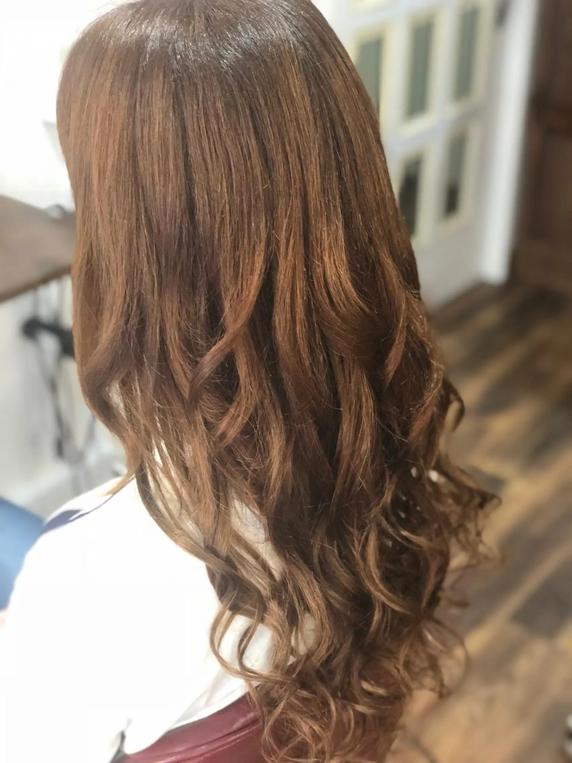 ミディアム プルエクステ エクステ ヘアカラー エクステ Wakita Masakiのヘアスタイル