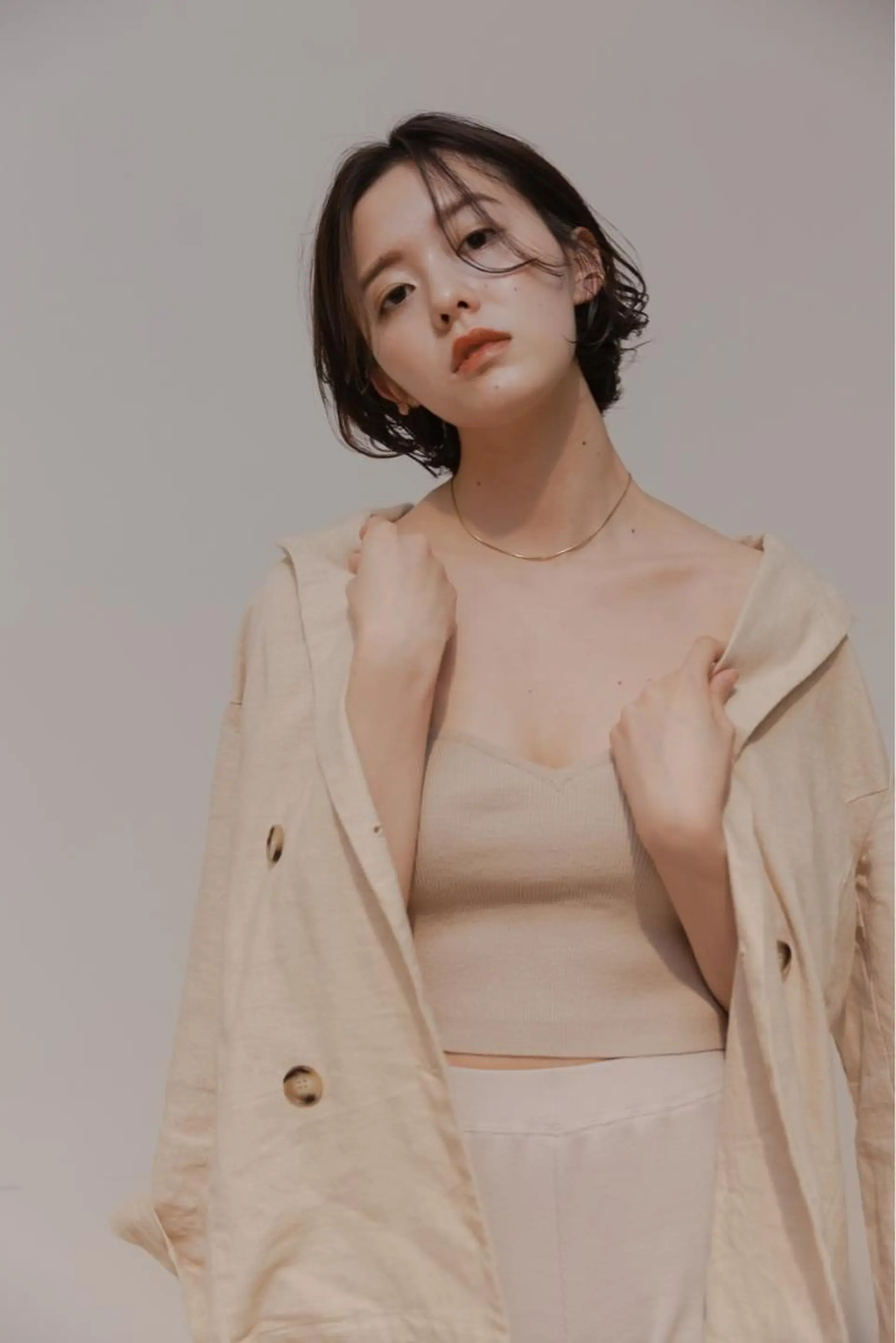 ショート カラー ツジガキ ユウスケのヘアスタイル