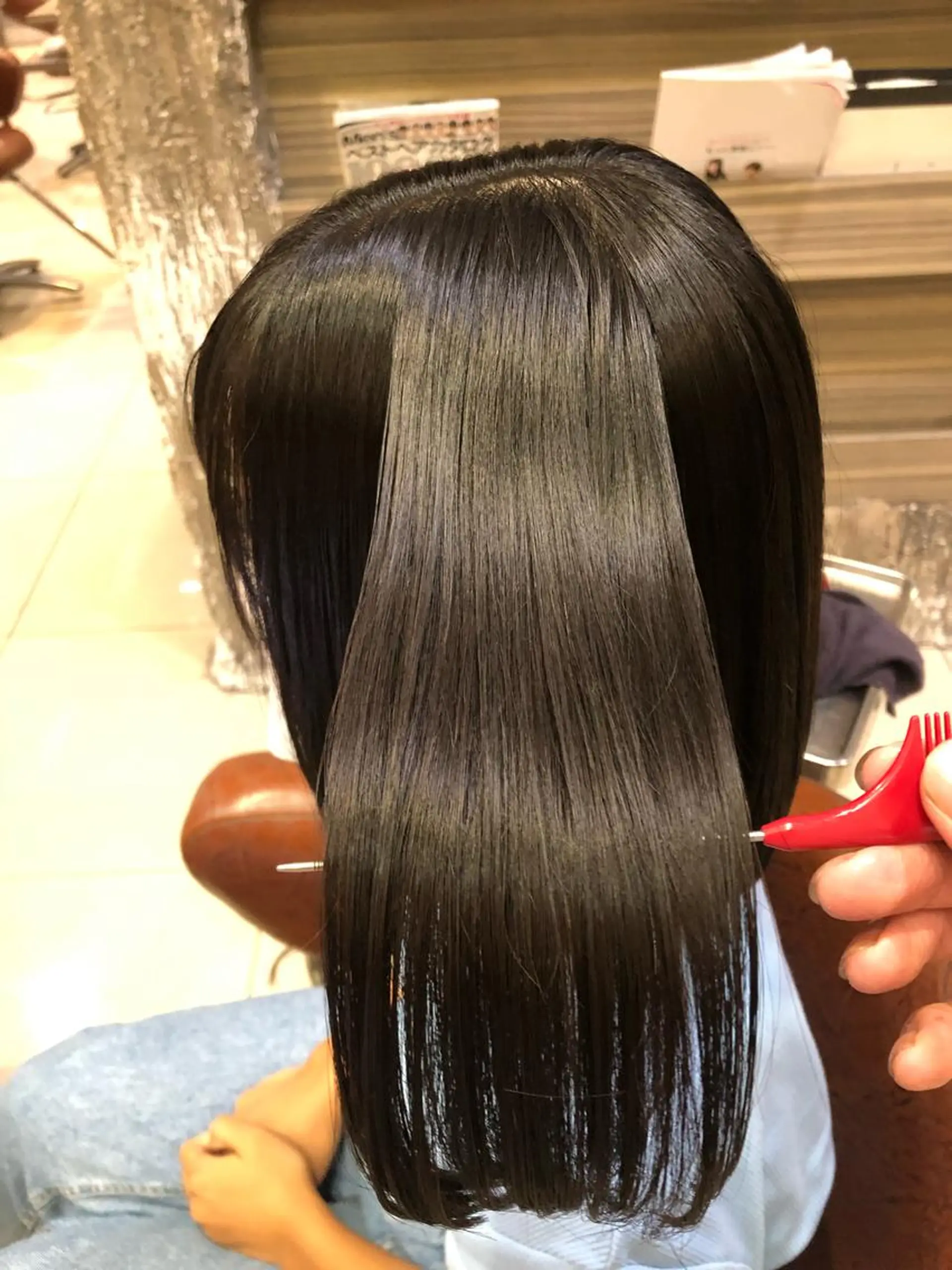 ミディアム カラー メンズパーマ スペシャリスト大塚のヘアスタイル