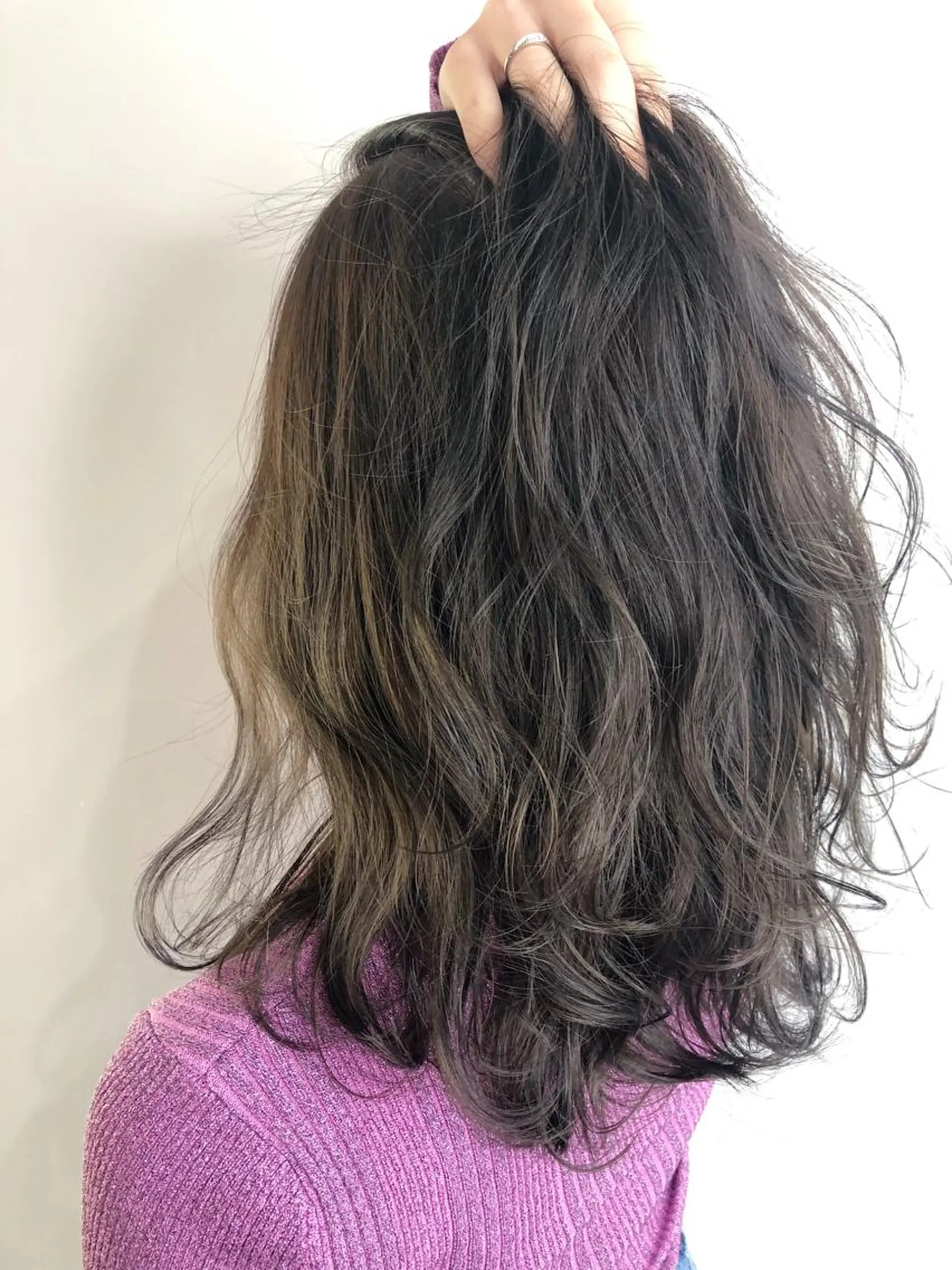 ミディアム カラー ヘアアレンジ GRAND OMOTESANDOのヘアスタイル