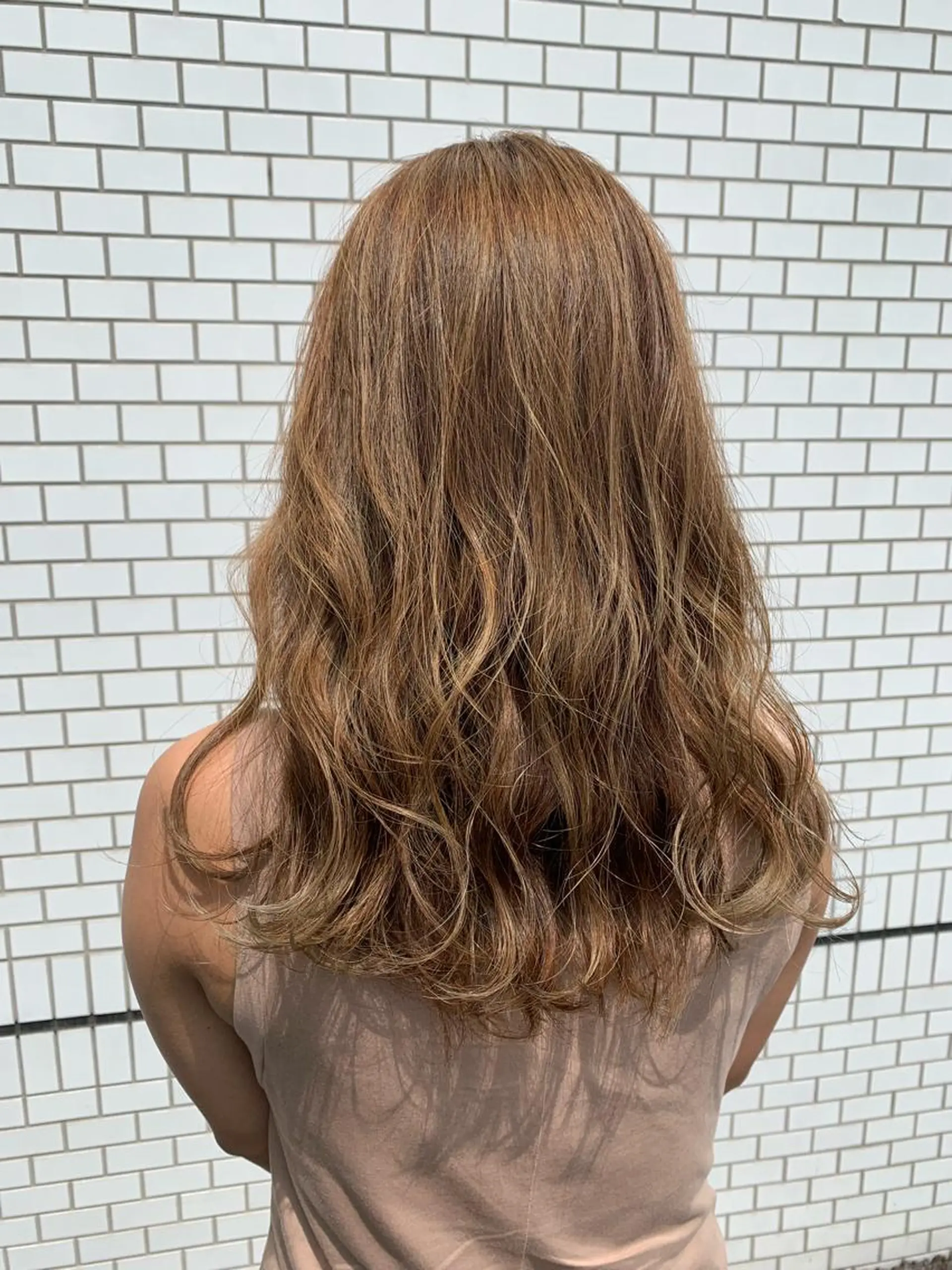 セミロング juve. 別府のヘアスタイル
