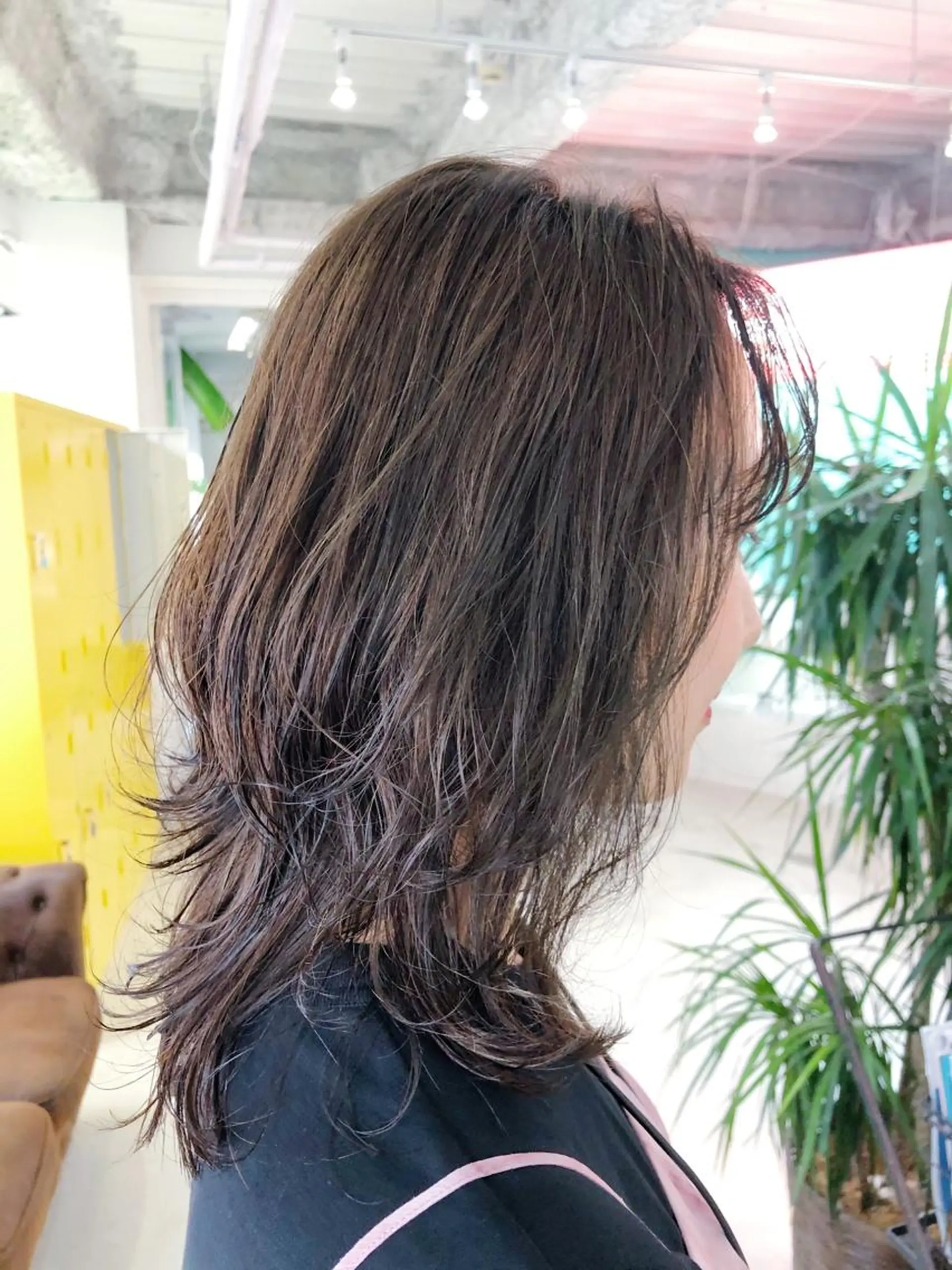 ミディアム カラー パーマ ヘアアレンジ GRAND OMOTESANDOのヘアスタイル