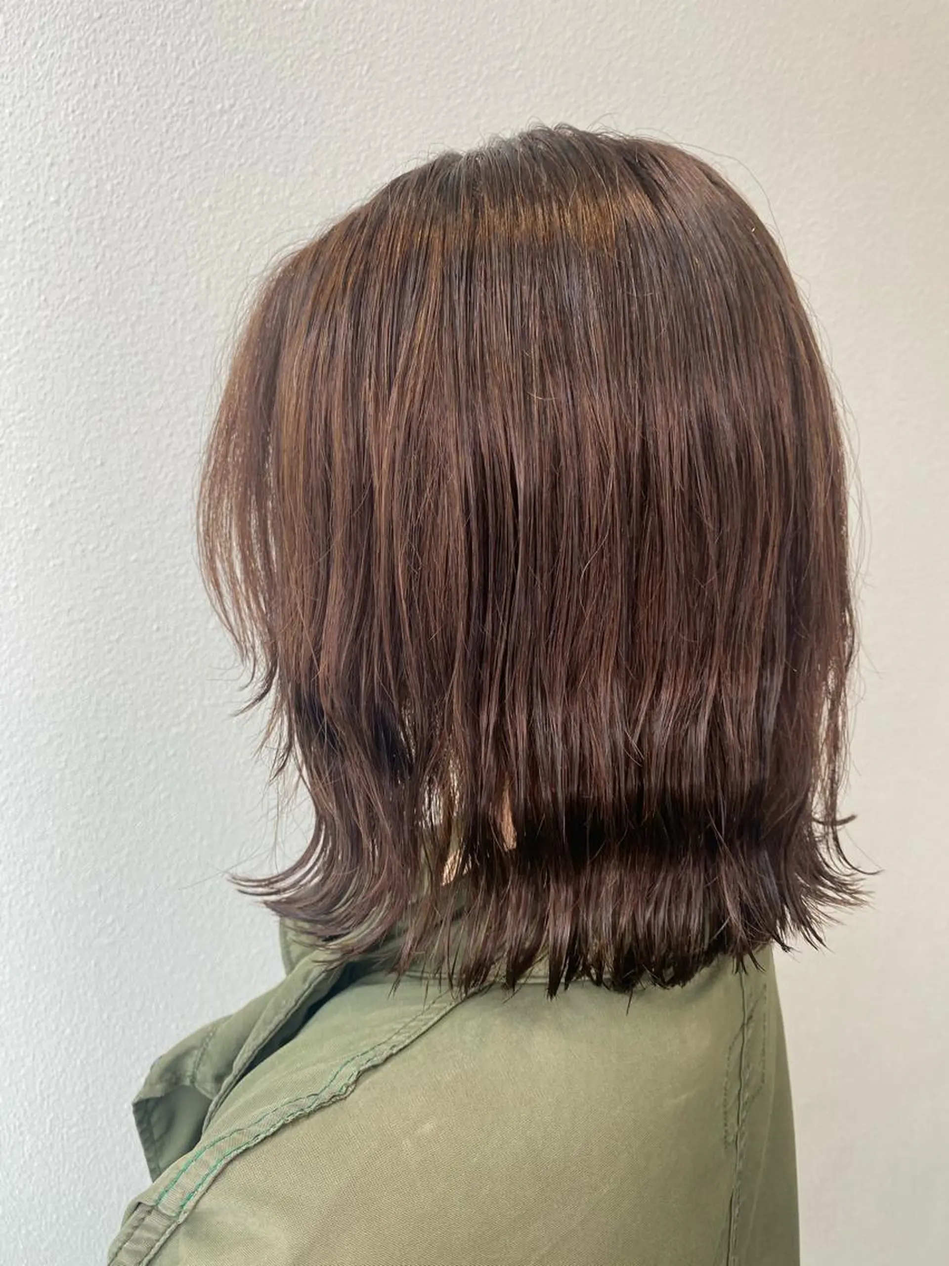 ミディアム ミディアムパーマ 🌟ショート/シ ョートボブ/岡田🌟のヘアスタイル