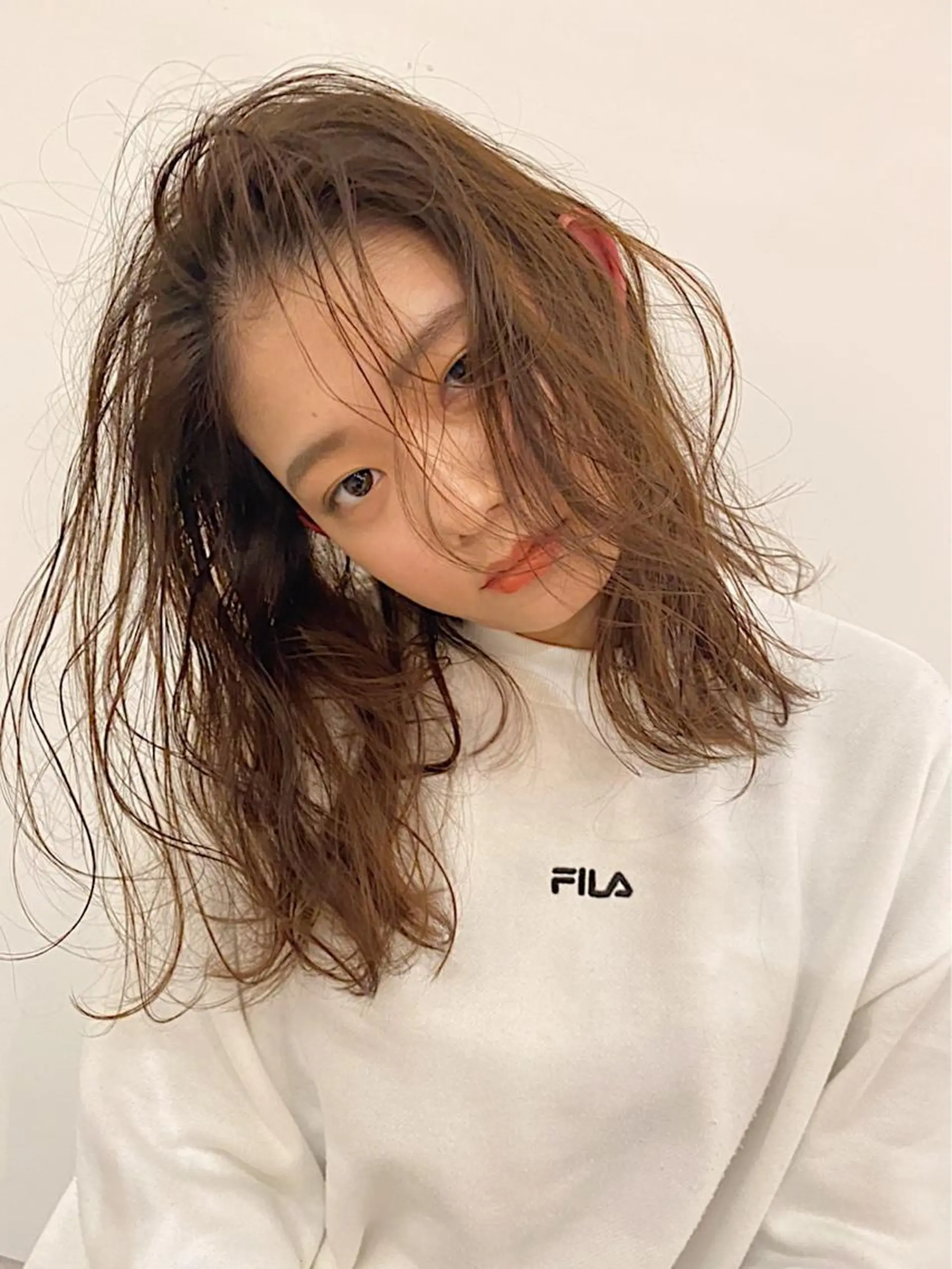 セミロング カラー Pros所属・nana/レイヤー /酸性ストレートのヘアスタイル