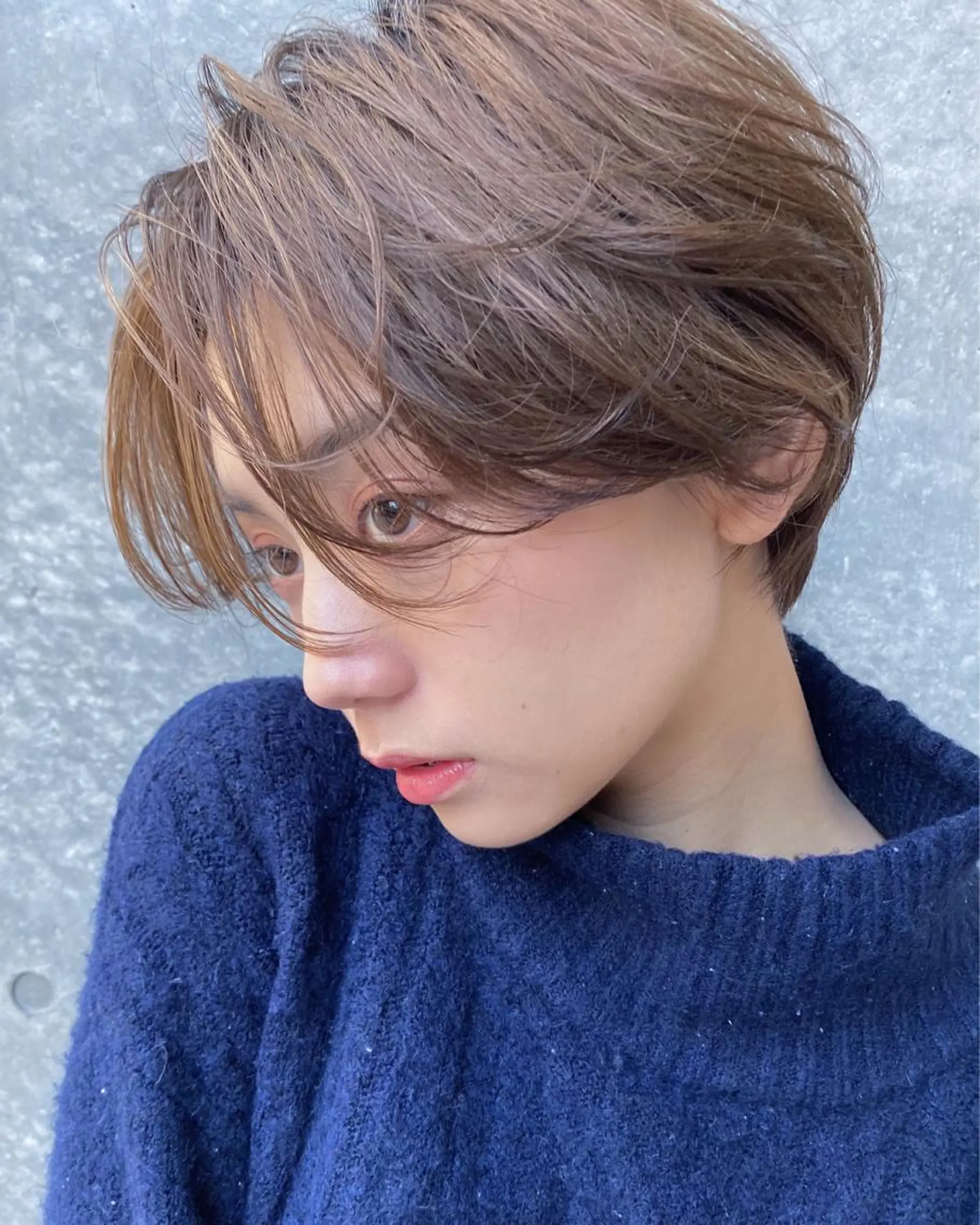 ショート カット ヘアカラー トリートメント marju銀座 マージュギンザのヘアスタイル