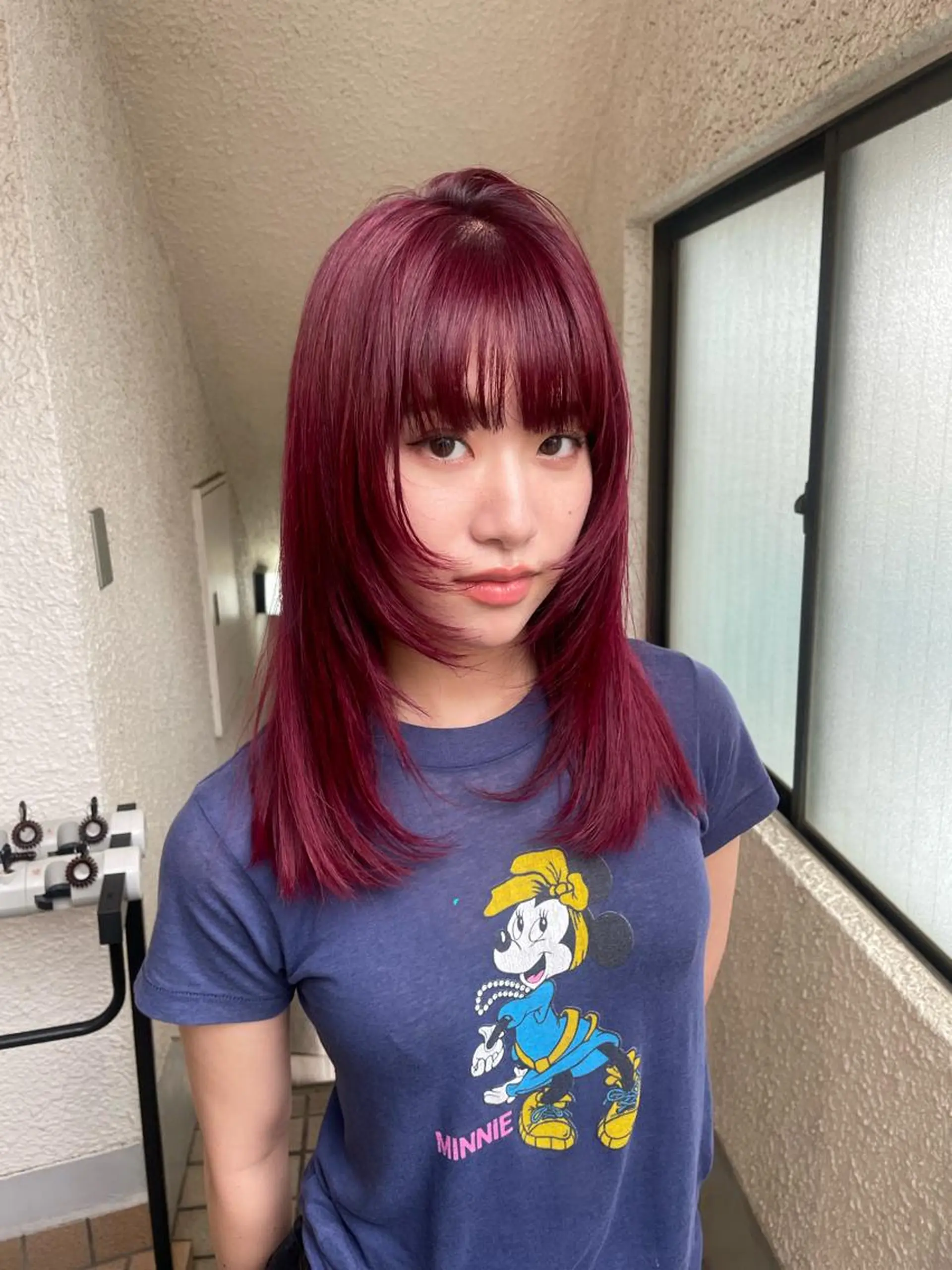 セミロング カラー カット ヘアカラー トリートメント レイヤー/透明感 カラー/Tamakiのヘアスタイル