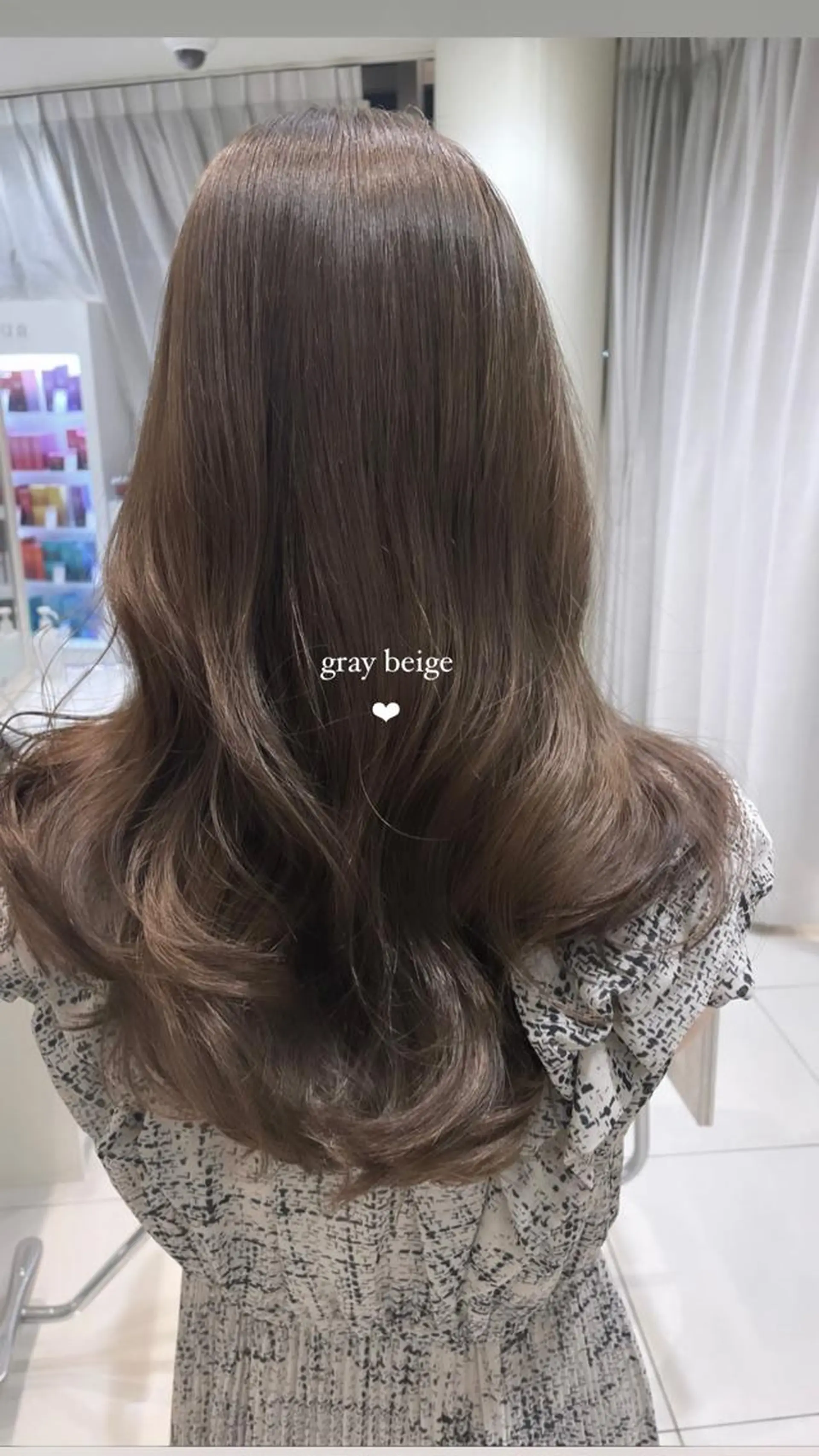 ロング ヘアカラー トリートメント 💗ブリーチなし Ash💗徳井はやとのヘアスタイル