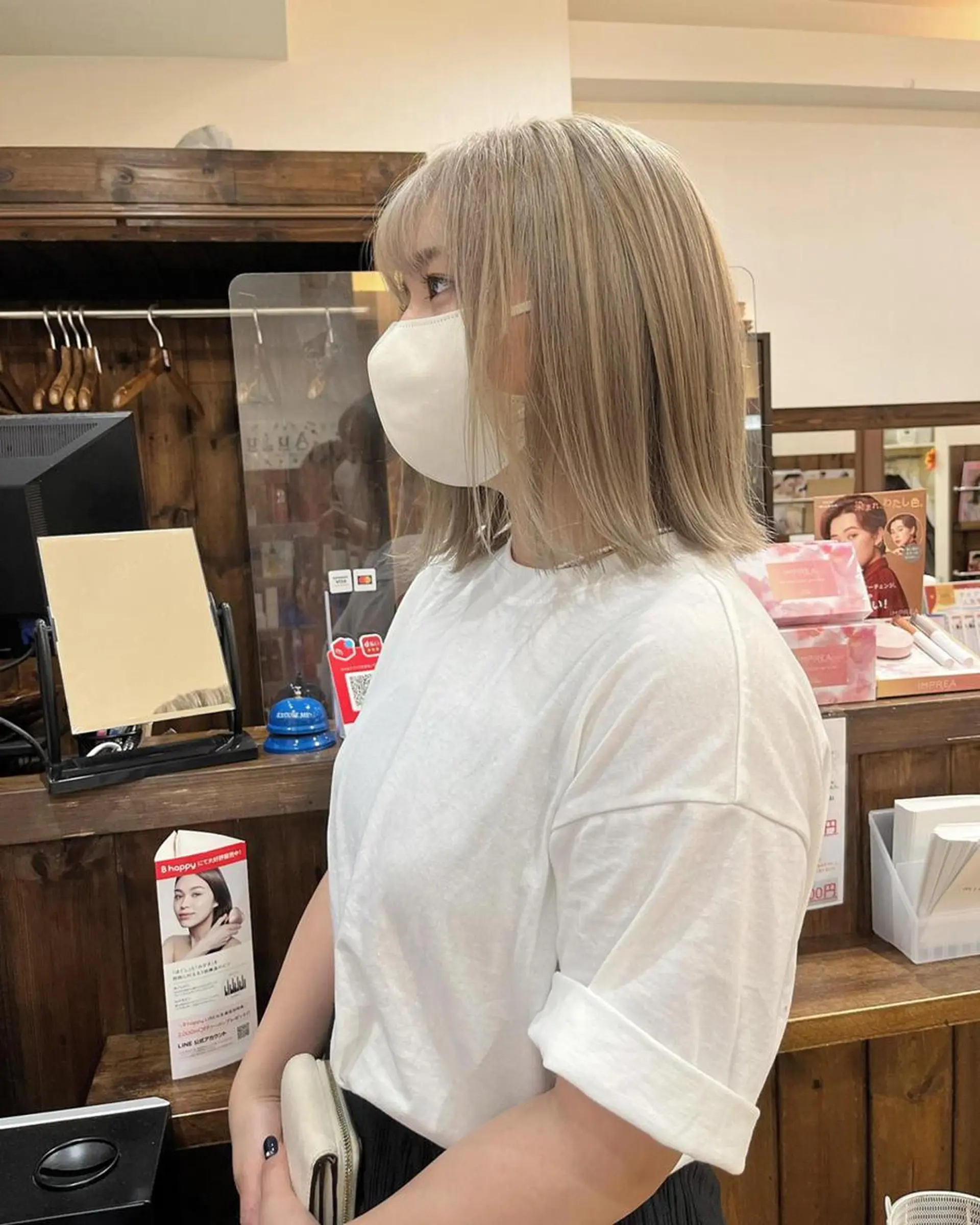 カラー アディクシーカラー アッシュ ブリーチ ダブルカラー グラデーションカラー 🌈ハイトーン/ ワタル🌈のヘアスタイル