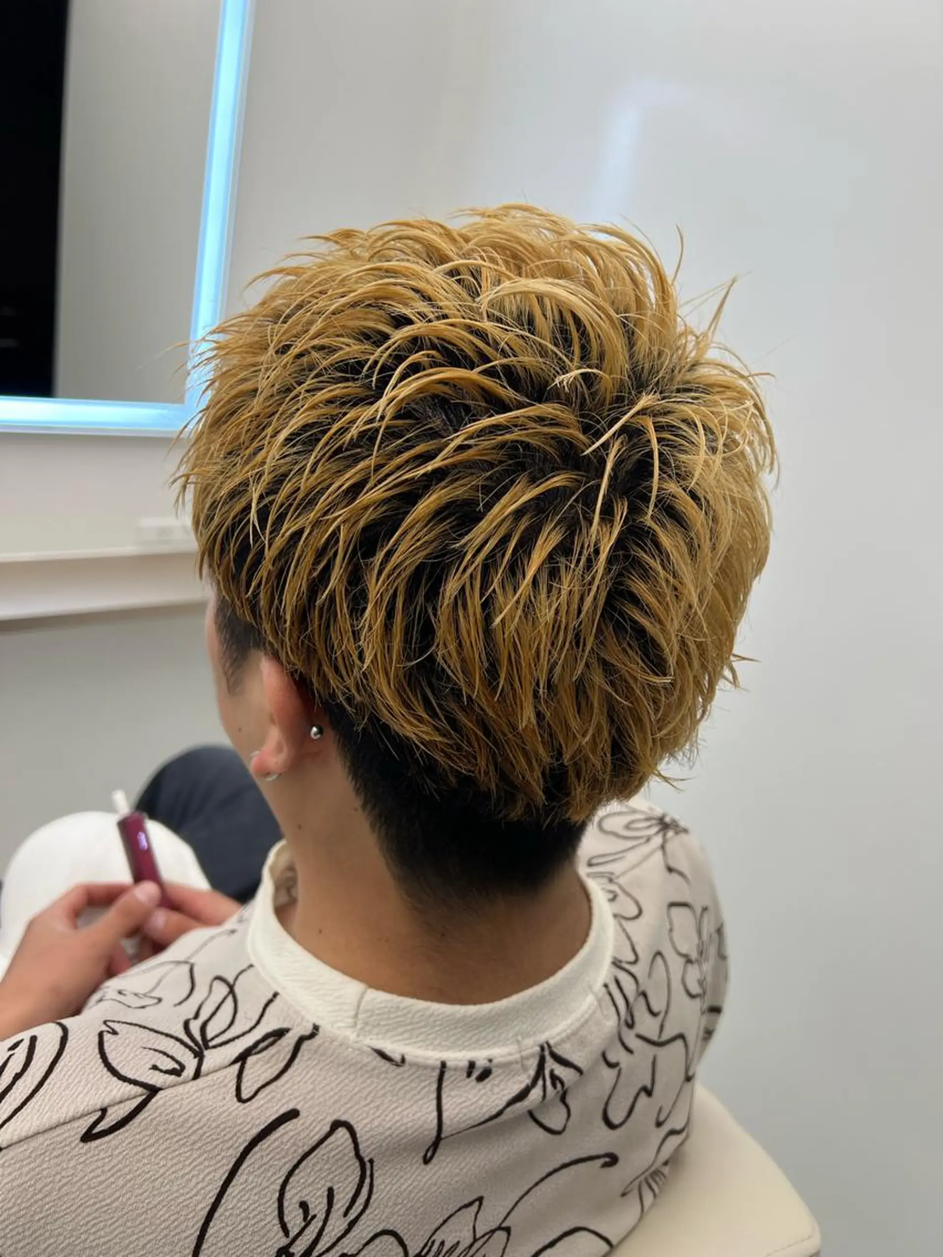 ショート メンズ RIRŪA所属・プルシールエクステ ちゃきのヘアスタイル
