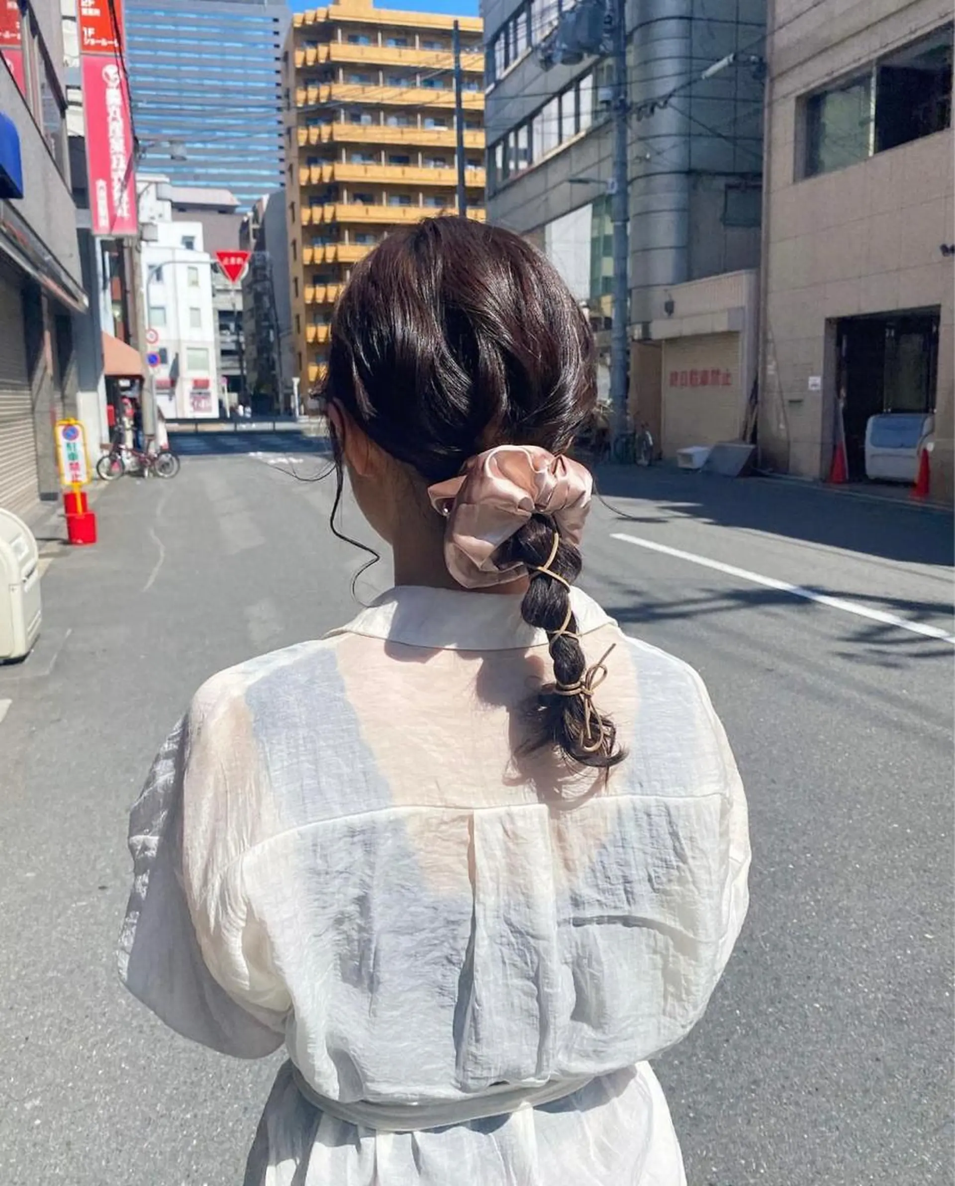 ヘアアレンジ ヘアセット 艶モテカラー🎀 hinanoのヘアスタイル