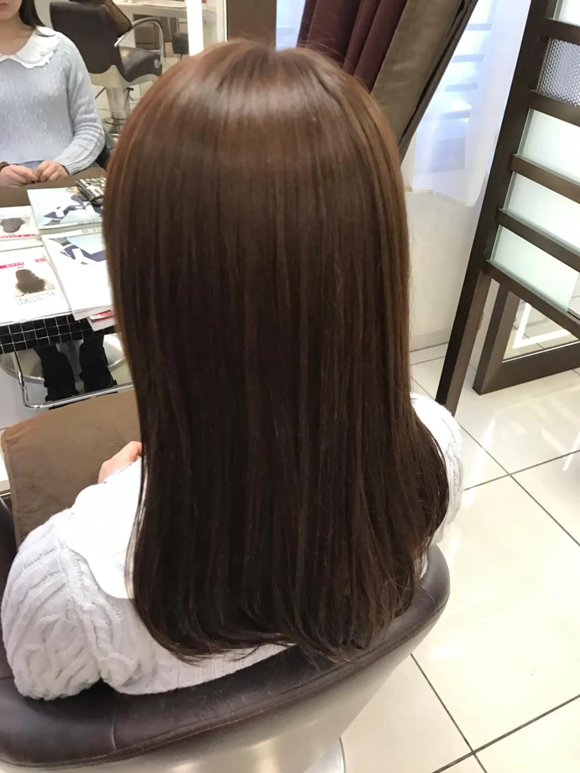 セミロング ママ美容師まつげ 🤍まき🤍のヘアスタイル
