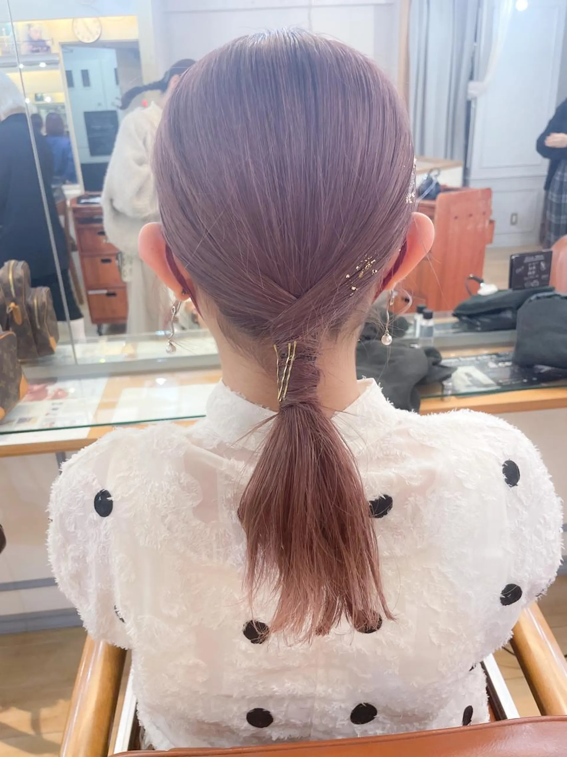 セミロング カラー ✨カラー支持No.1 🧸ワキ カナコ🧸のヘアスタイル