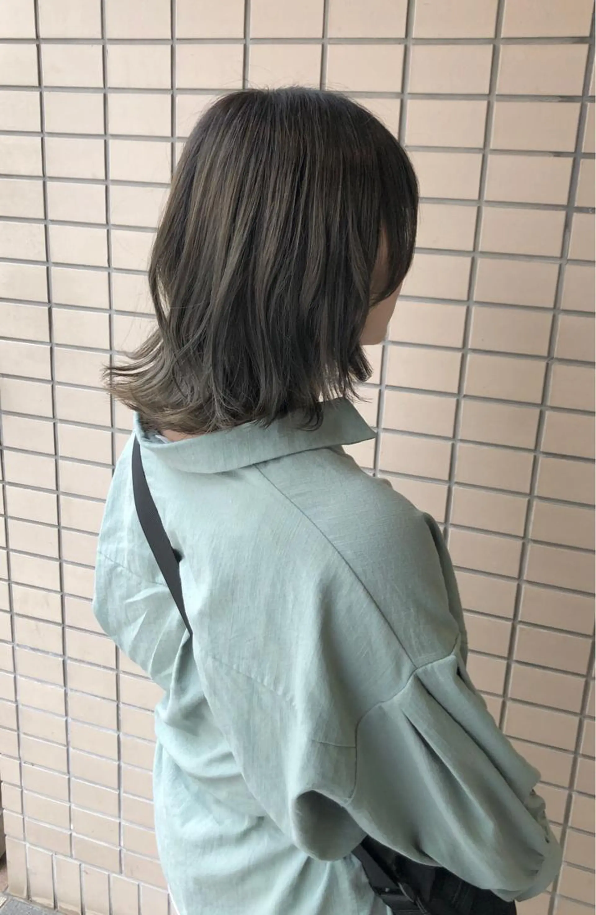 ミディアム キノシタ ナオユキのヘアスタイル