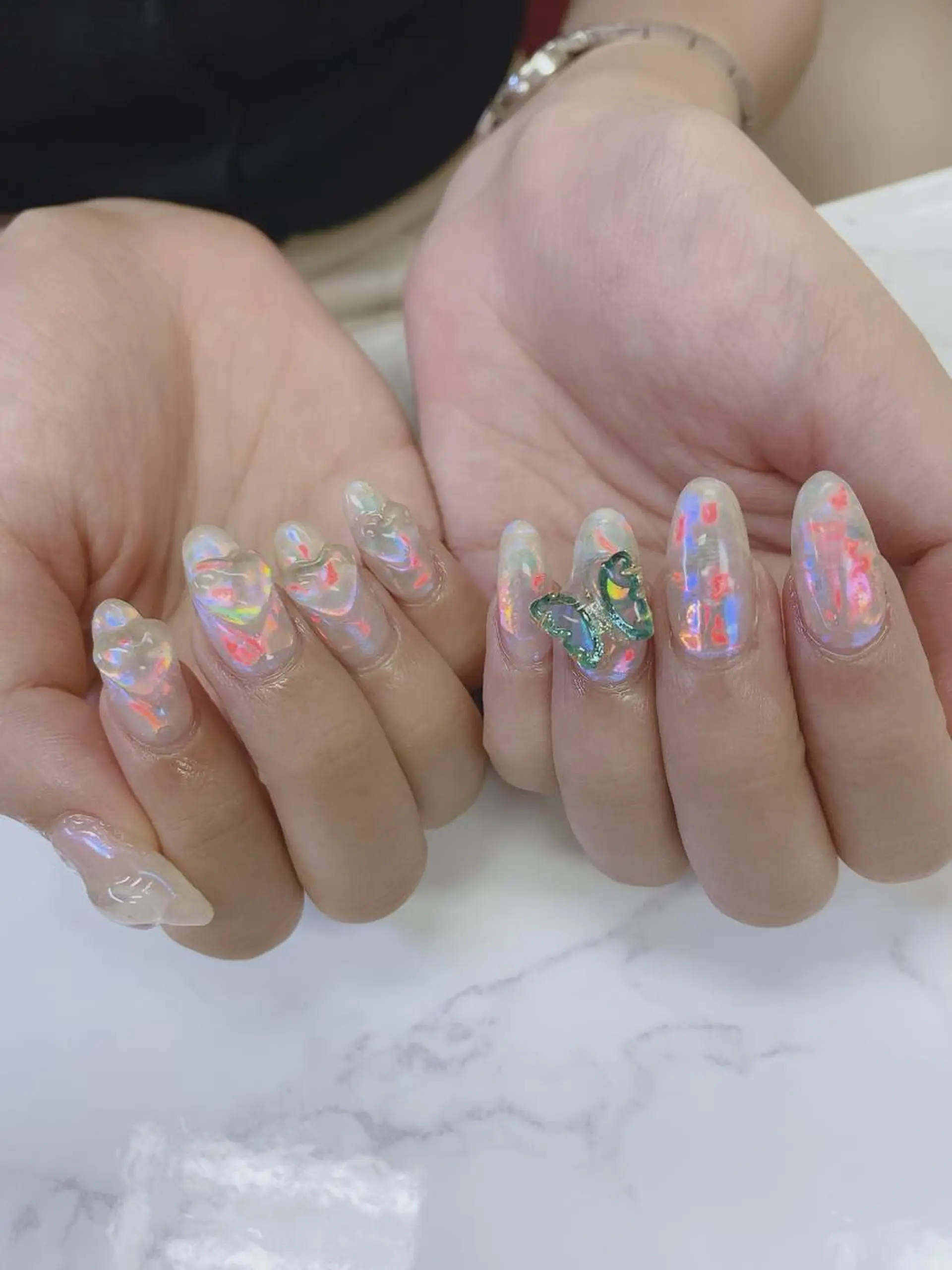 ミディアム ハンドネイル JNA認定講師🌸 RIEのネイルデザイン