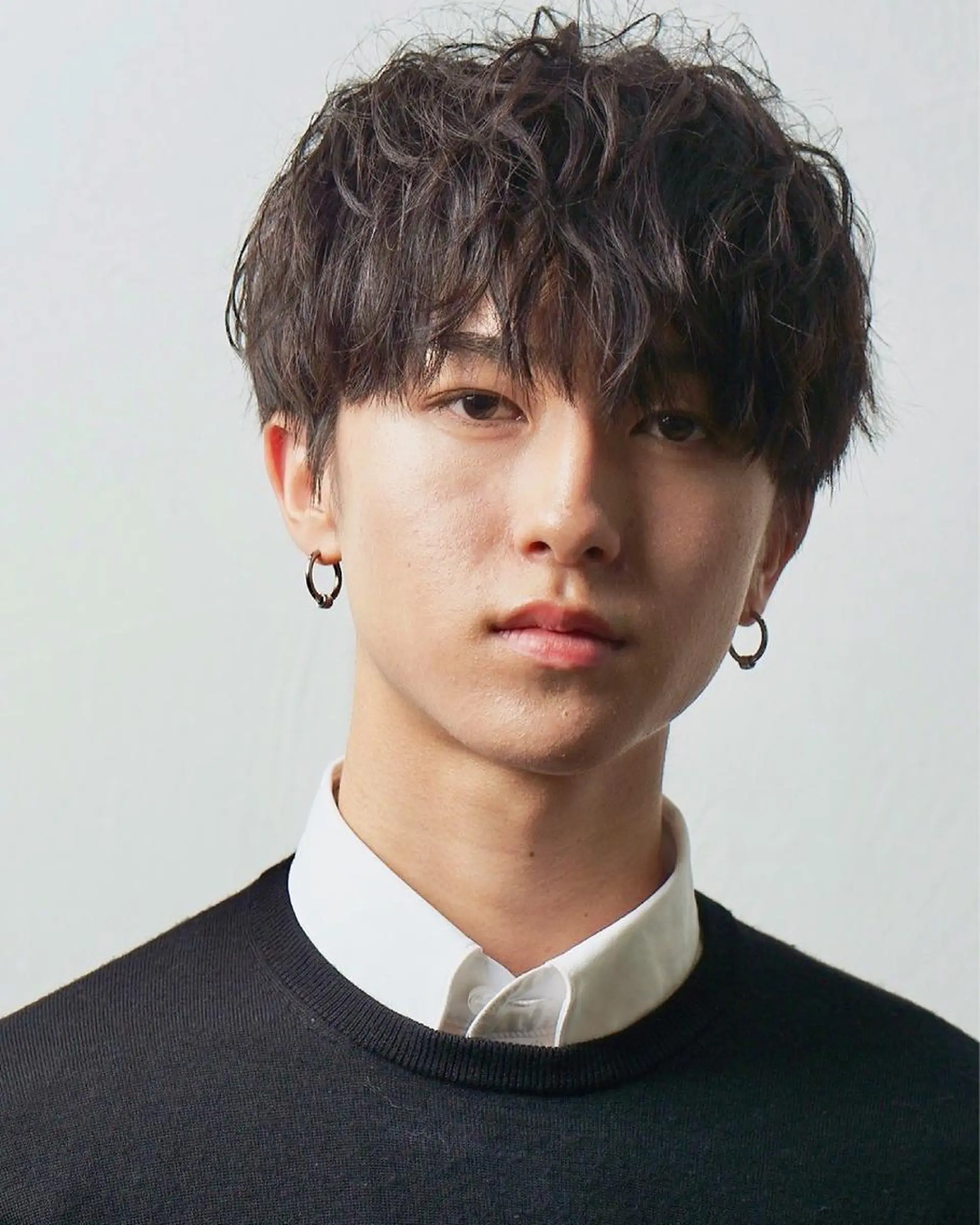 ショート ヘアアレンジ メンズ 原宿レイヤーカット 渋谷【山本喜熙】のヘアスタイル