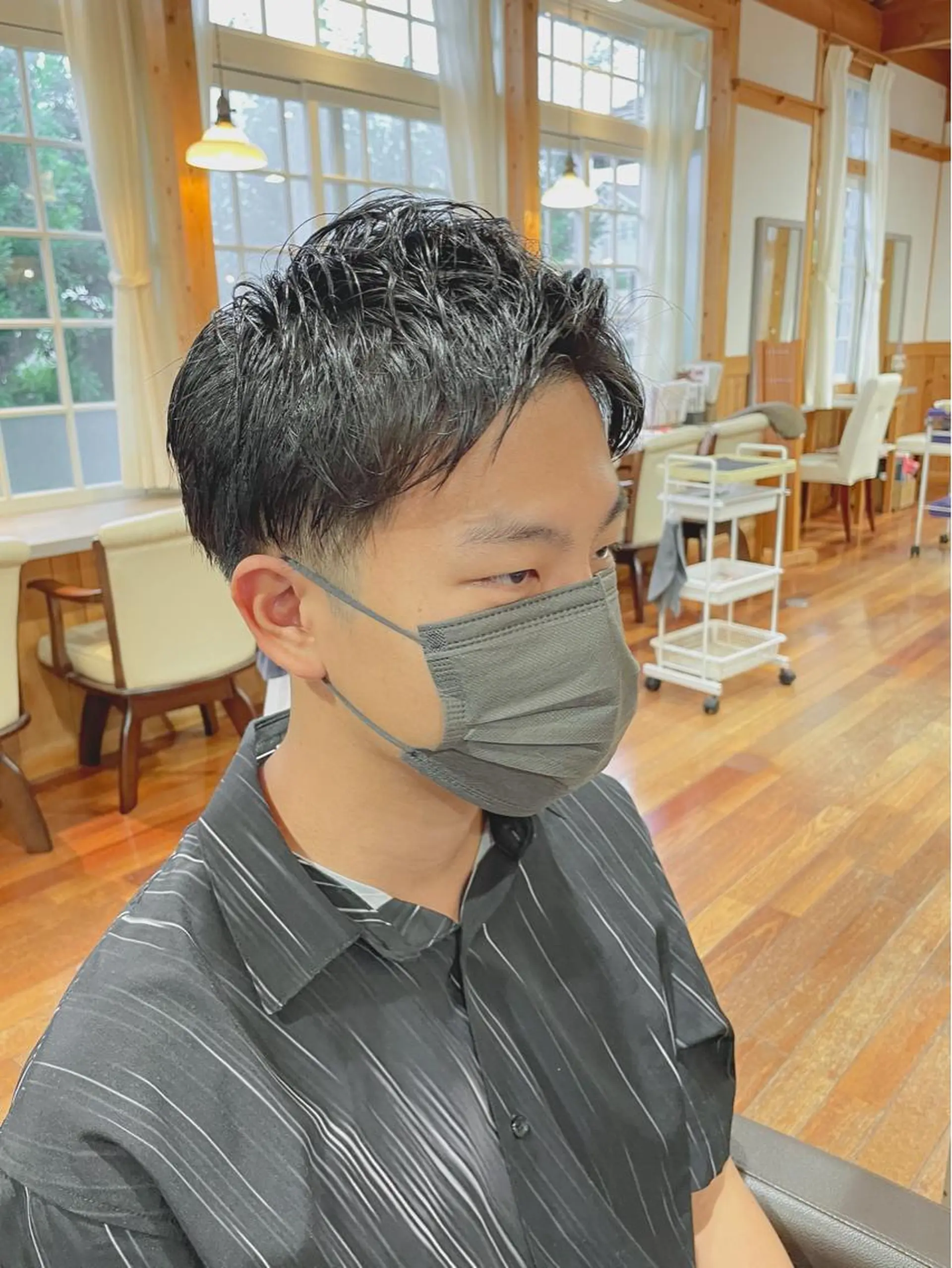 ショート パーマ メンズ メンズパーマ 吉田 浩太郎のヘアスタイル