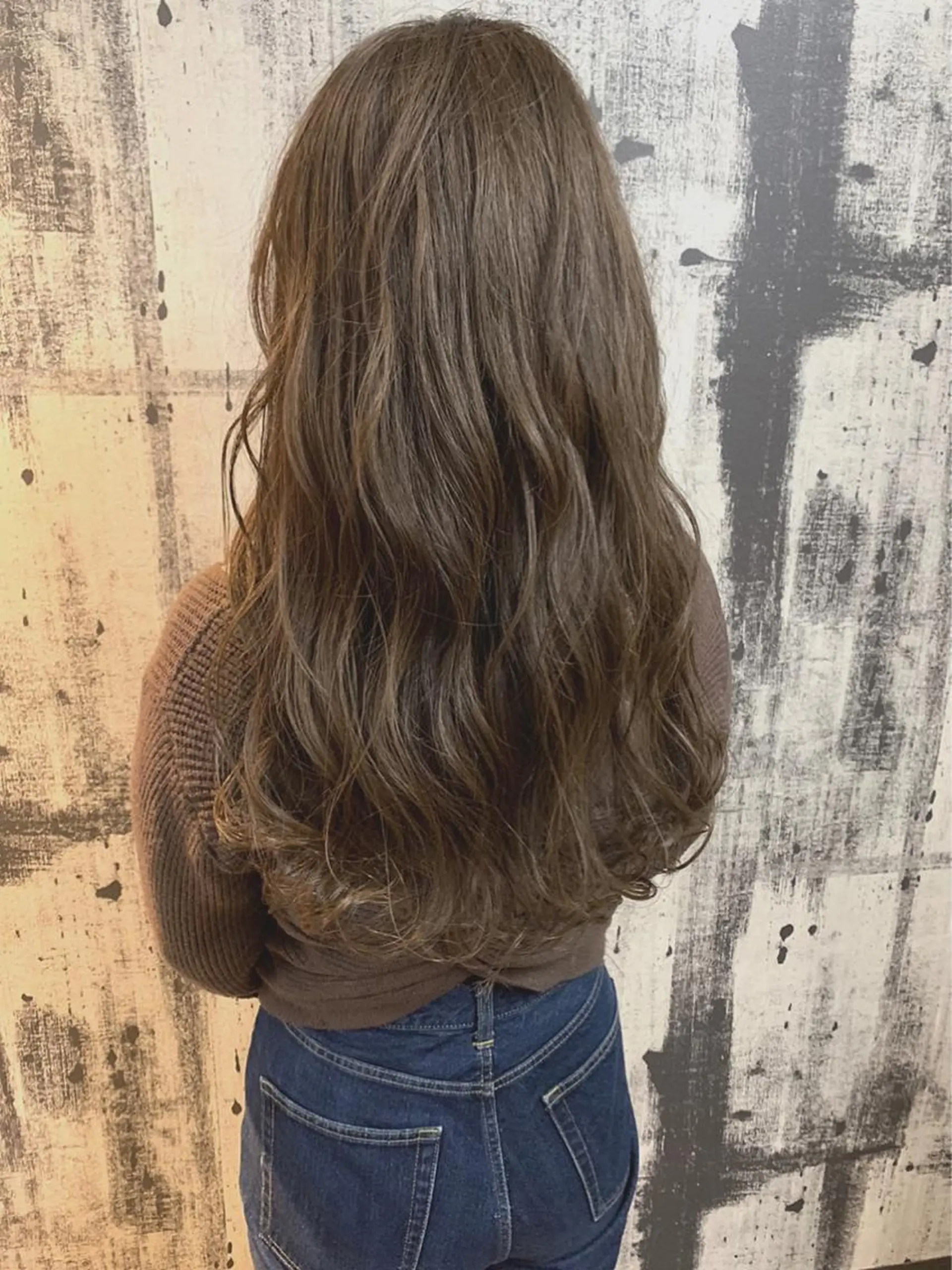ロング カラー ロング ヘアカラー トリートメント TELA HAIR牛久店所属・透明感カラー✨ 吉田大樹のヘアスタイル
