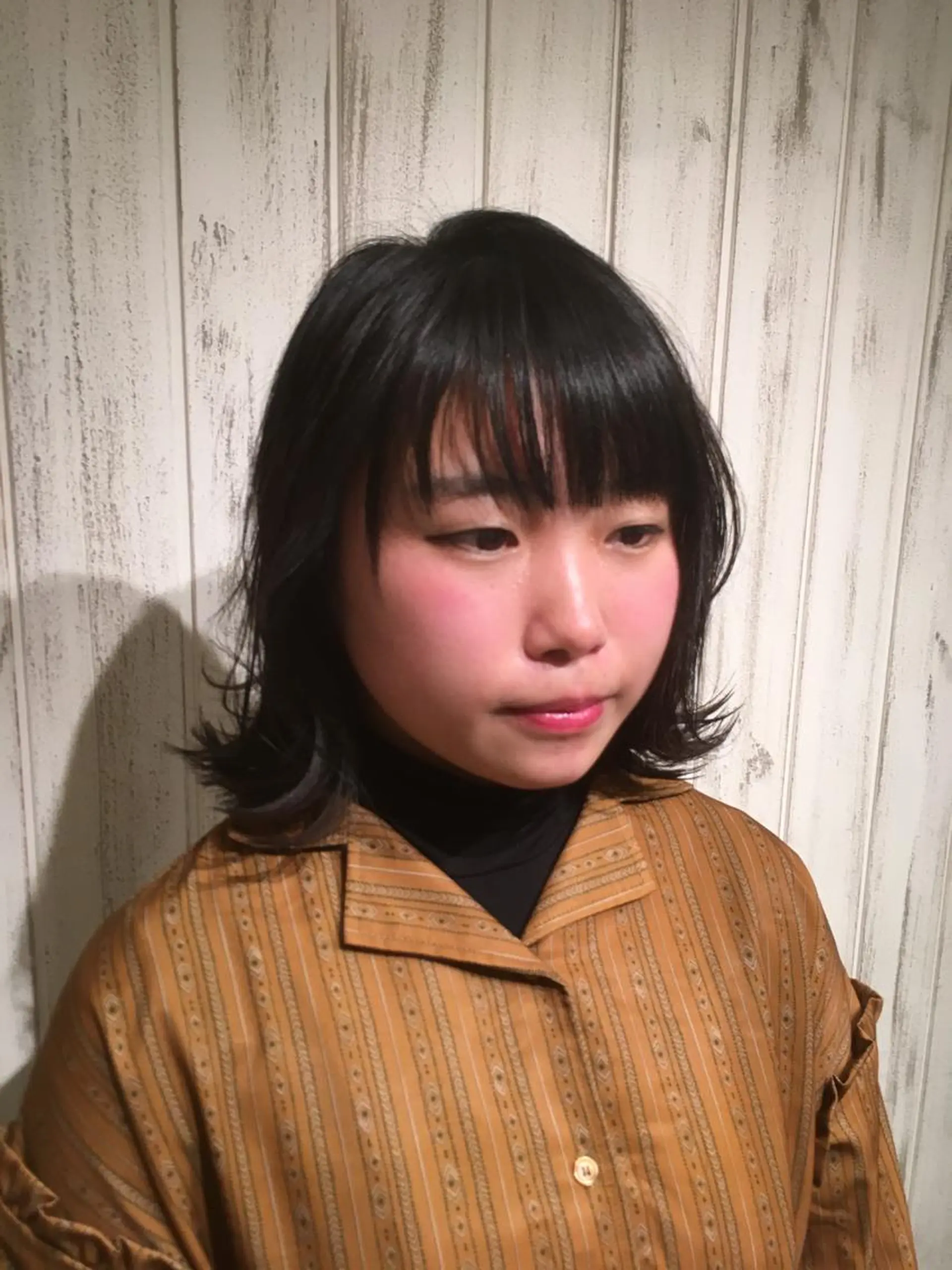 ショート 切りっぱなしボブ ボブ FENICE onthe beach所属・永井大樹✨ 透明感カラー✨のヘアスタイル