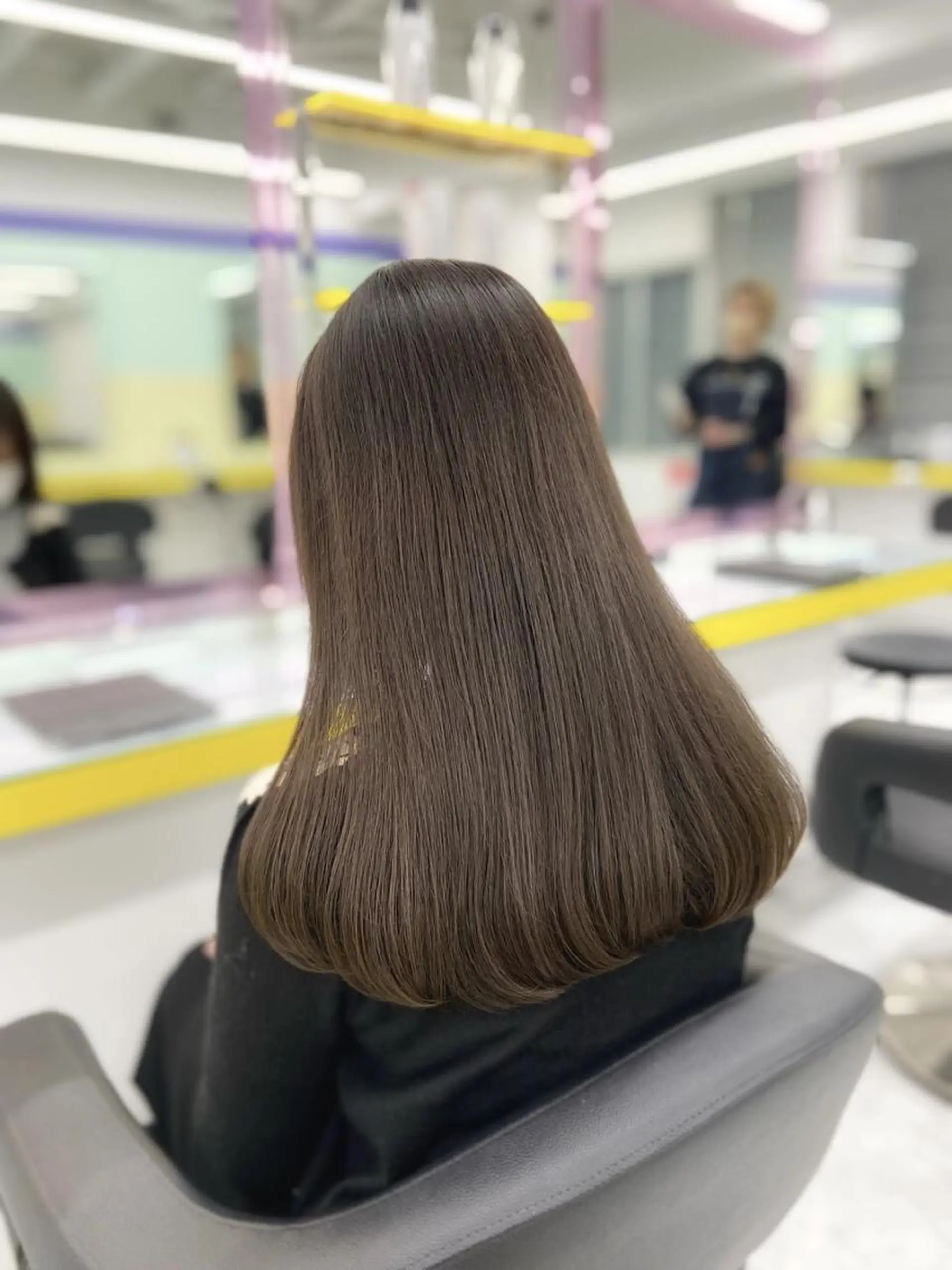 カラー 透ける透明感カラー 🩶shiho🩶のヘアスタイル