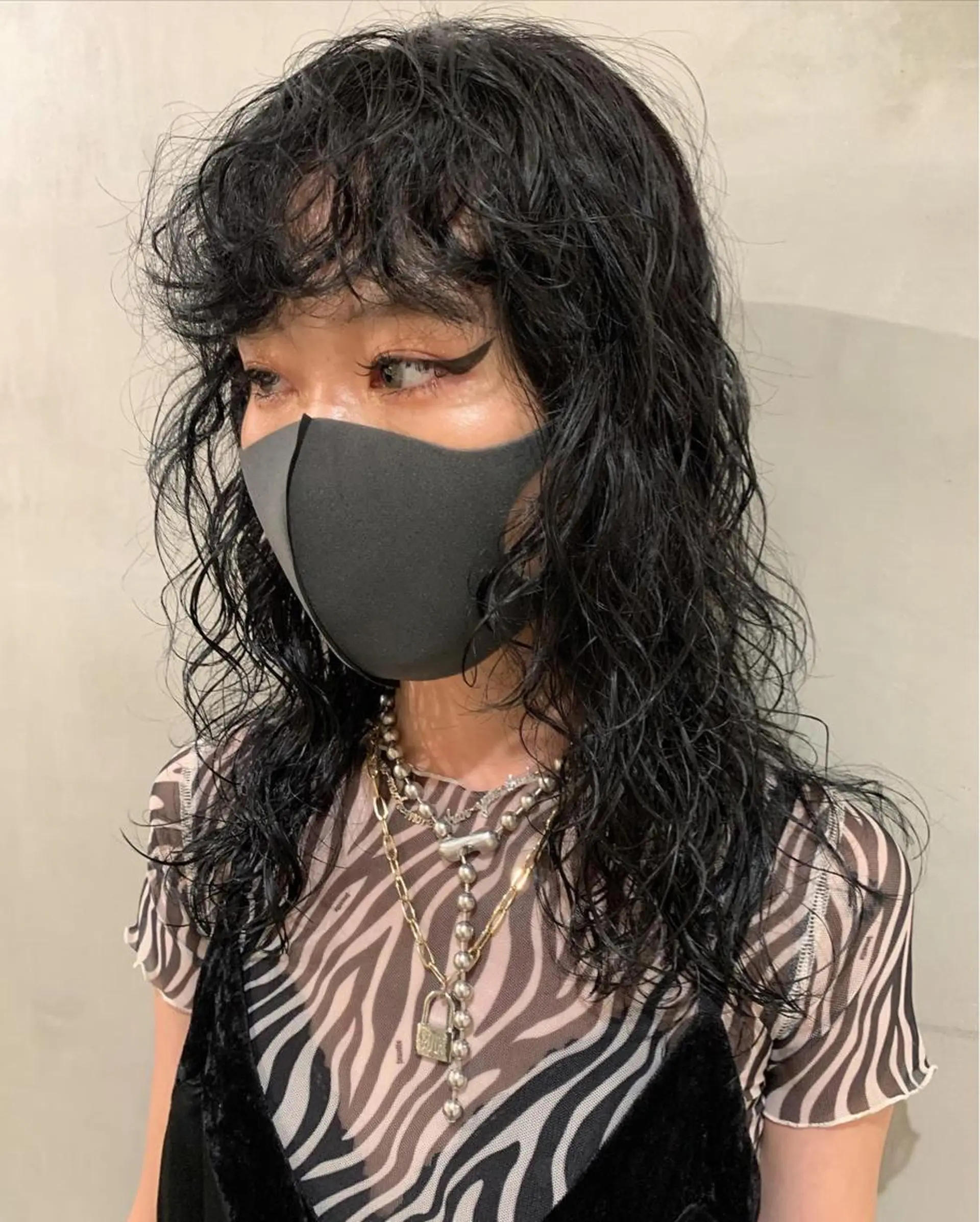 セミロング カラー パーマ カット パーマ トリートメント 優作 〜縁を大切に〜のヘアスタイル