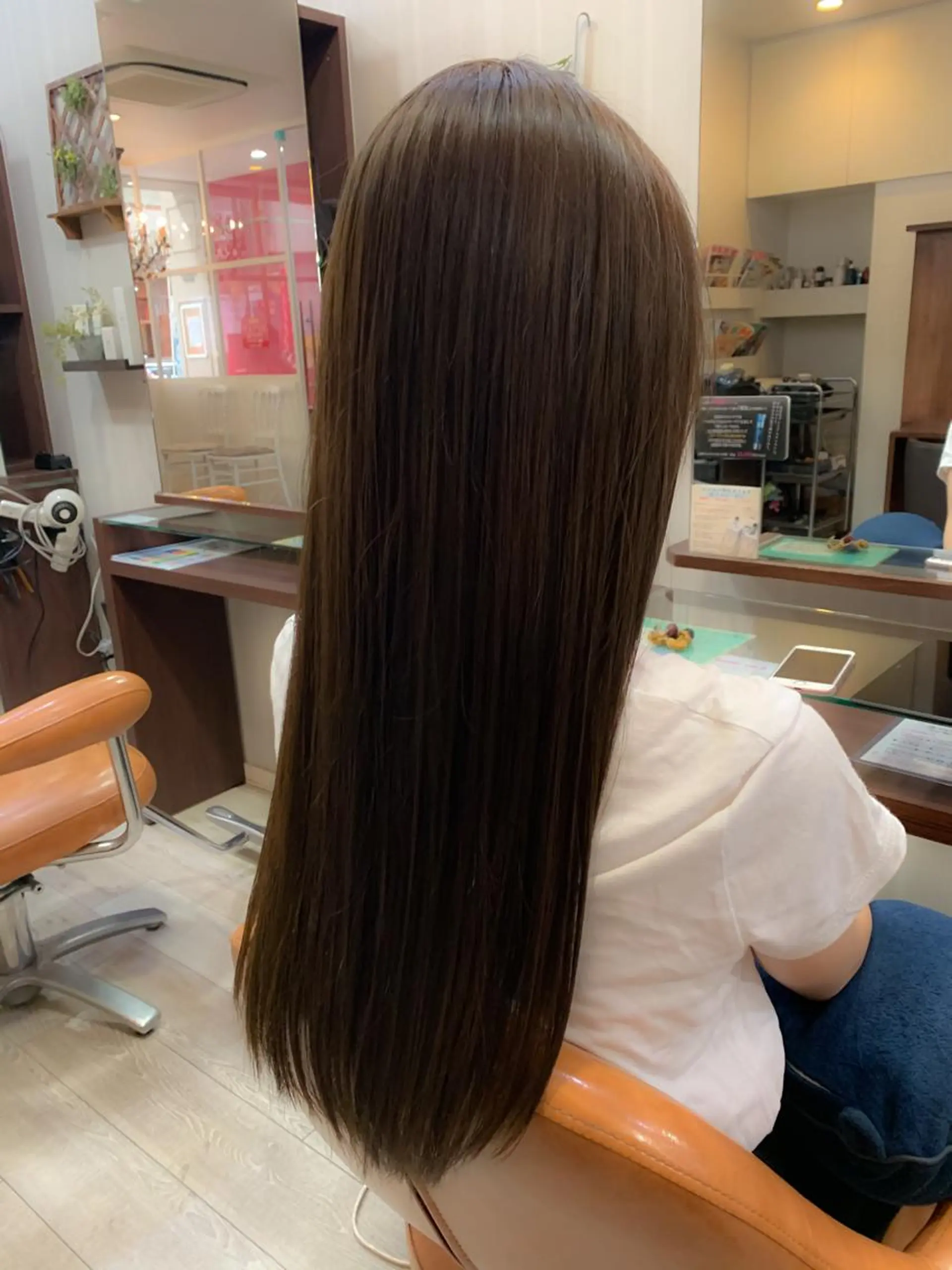 ロング 中川 湖稀のヘアスタイル