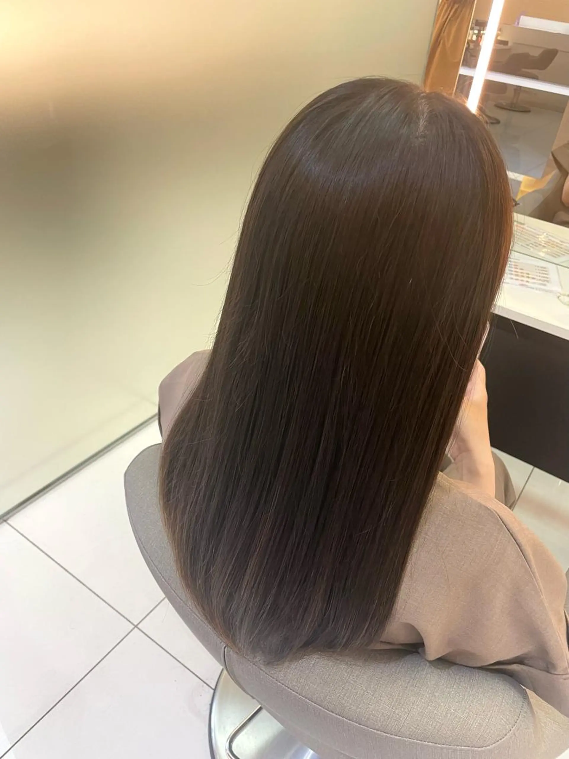 ロング トリートメント 韓国/透明感カラー さなのヘアスタイル