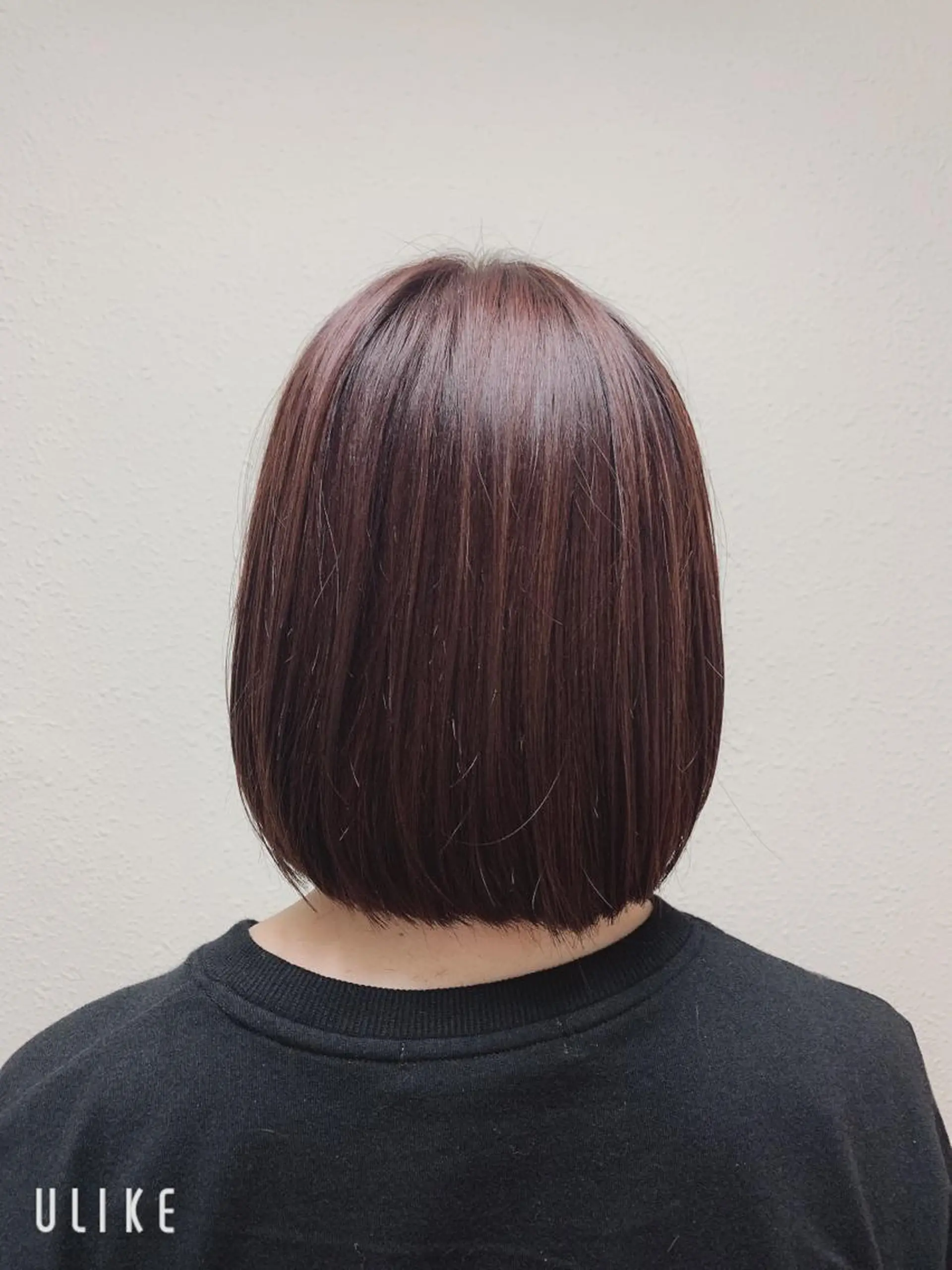 ミディアム カラー エンドウ ミノリ🤎 /半個室/レイヤーのヘアスタイル