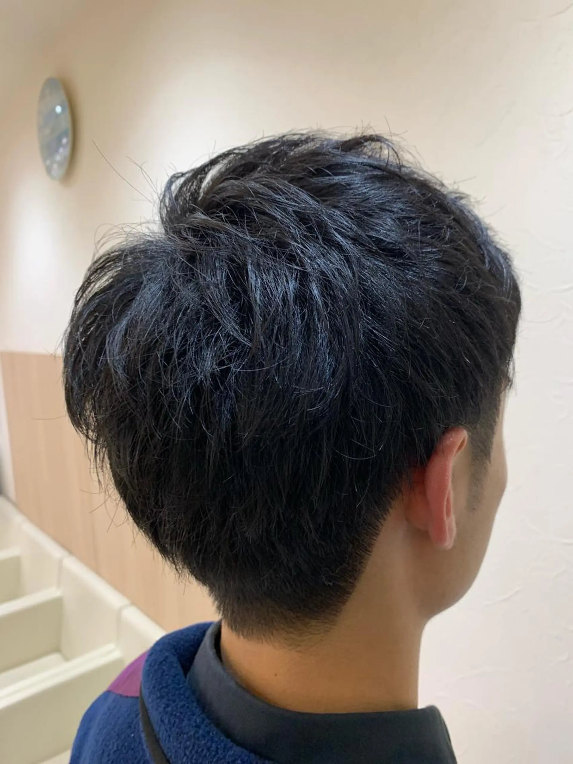 ショート メンズ カット 店長ハイトーンカラー 柞山史奈のヘアスタイル