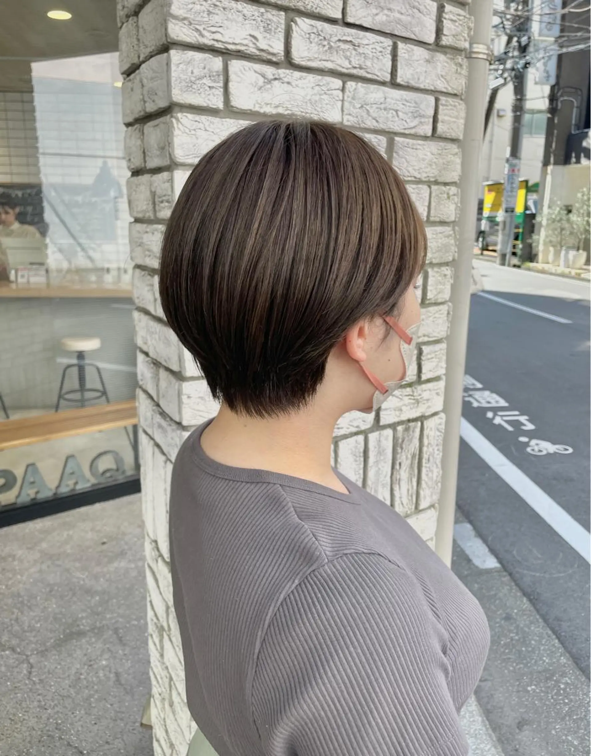 ショート カラー カラー/レイヤー/ 髪質改善/PAAQのヘアスタイル