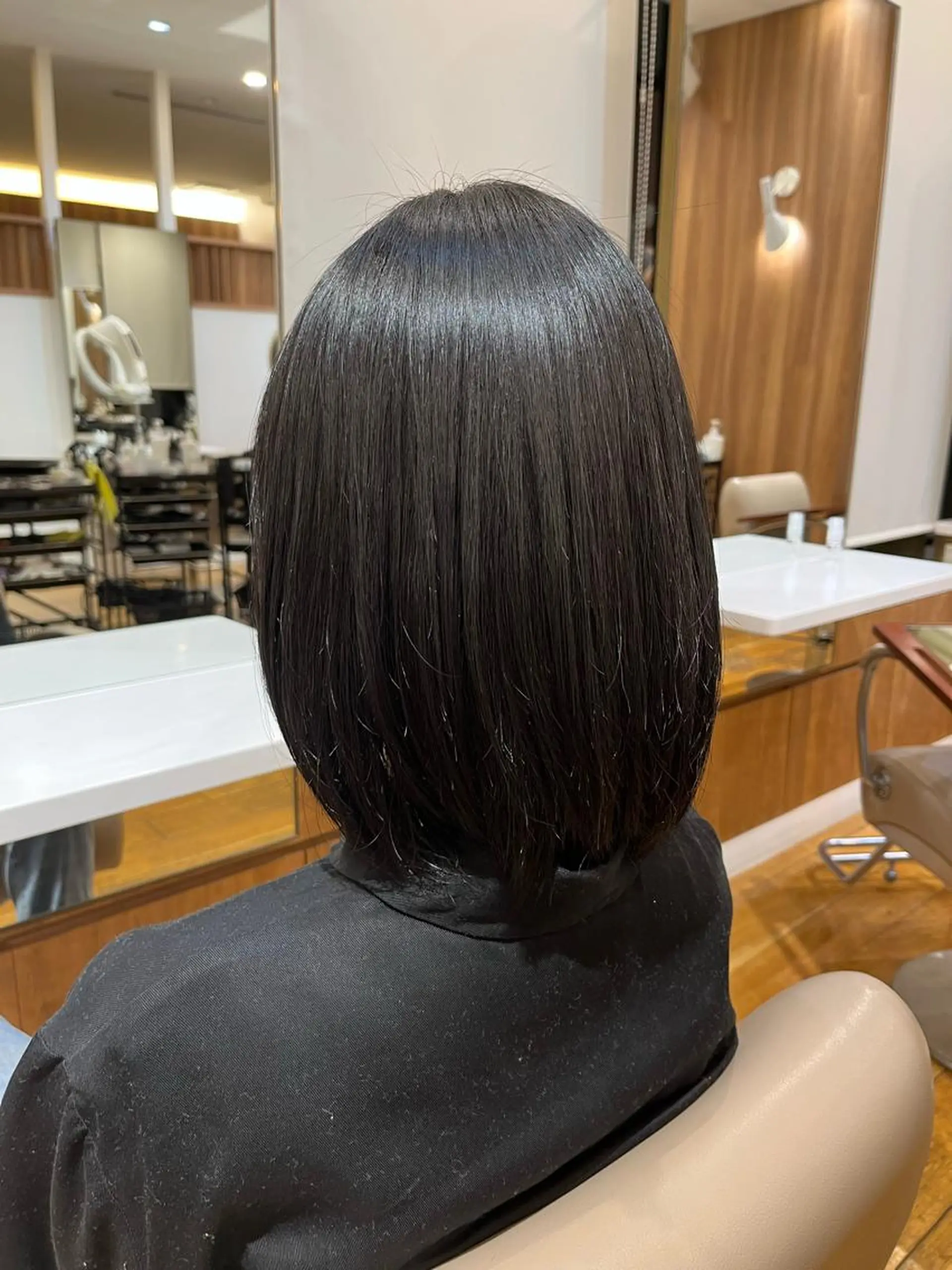 ミディアム パーマ 門崎未依/ショート カット🪿のヘアスタイル