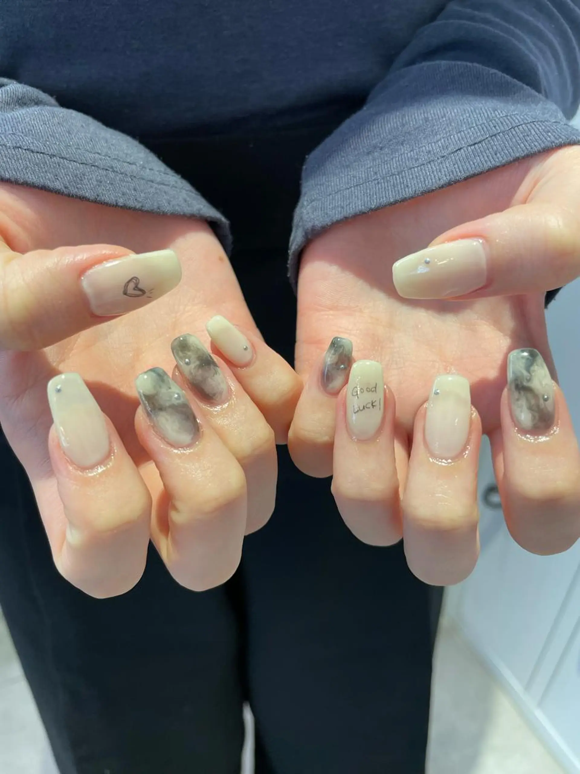 ネイル ハンドネイル 【淡色color/ nail】maikoのネイルデザイン
