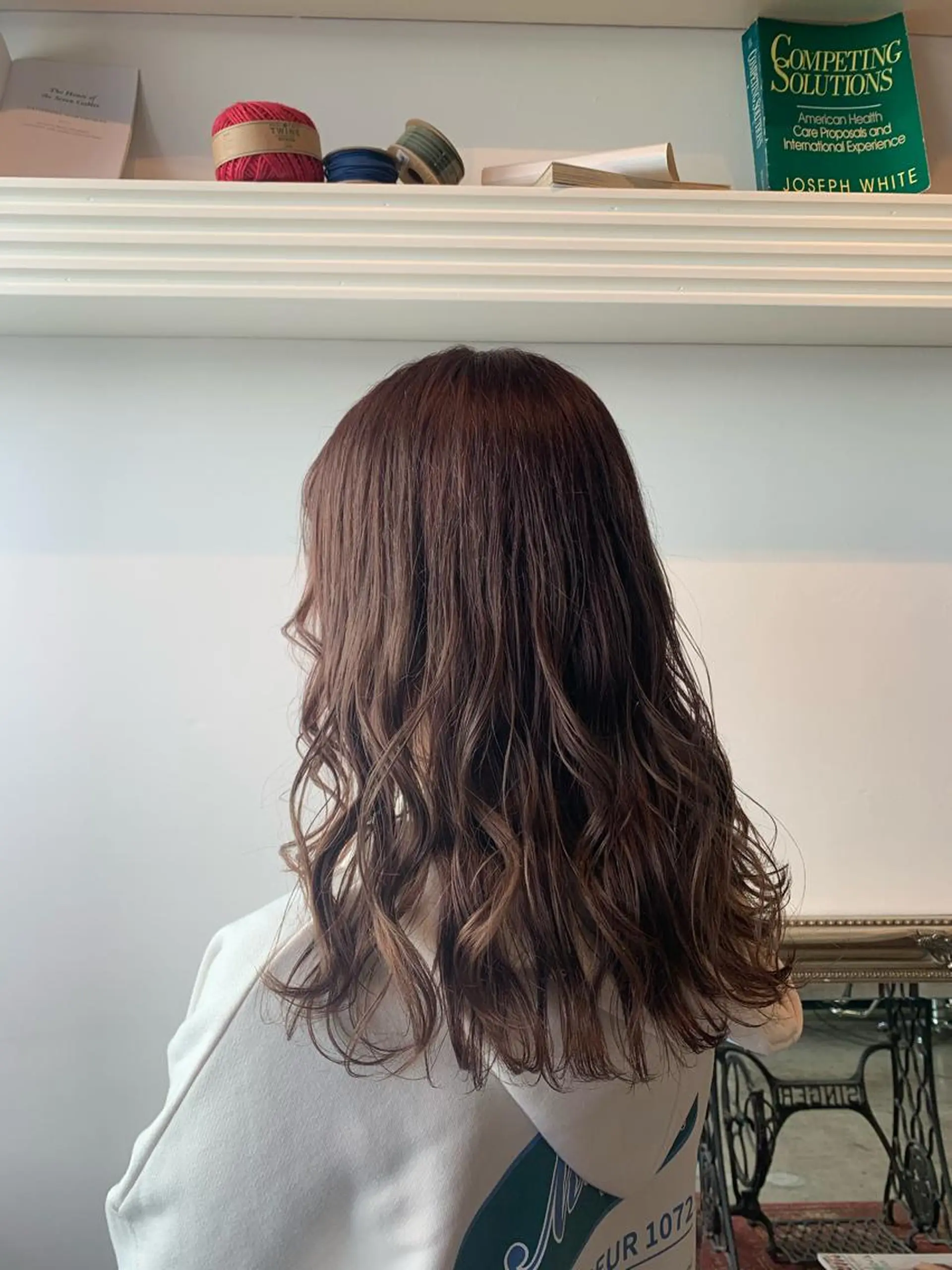 ロング カラー ヘアカラー トリートメント ヘアセット ハイトーン/レイヤー 💜Akaneのヘアスタイル