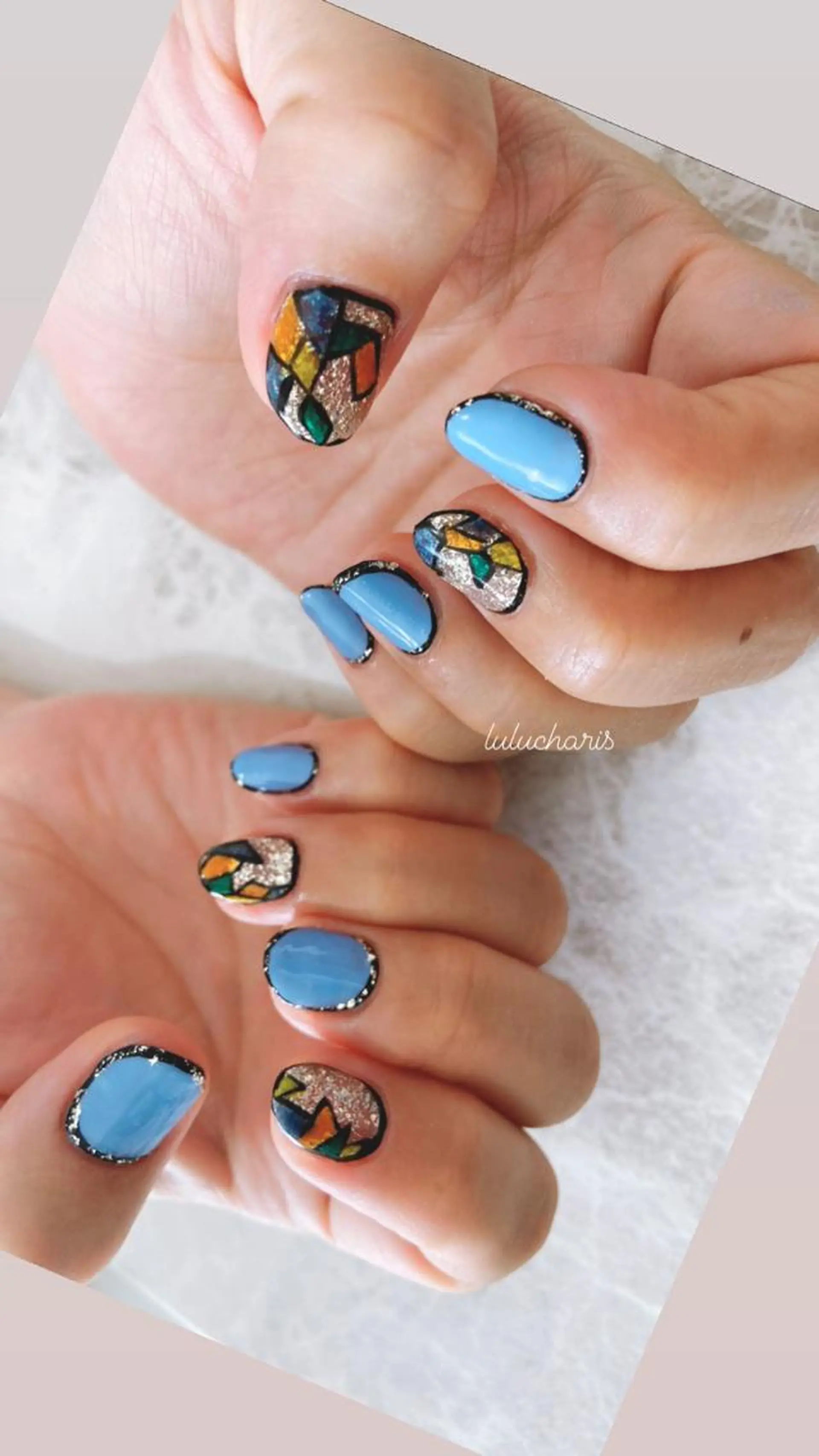 ネイル 持ち込み Lulu charisu所属・lulucharis nailのネイルデザイン