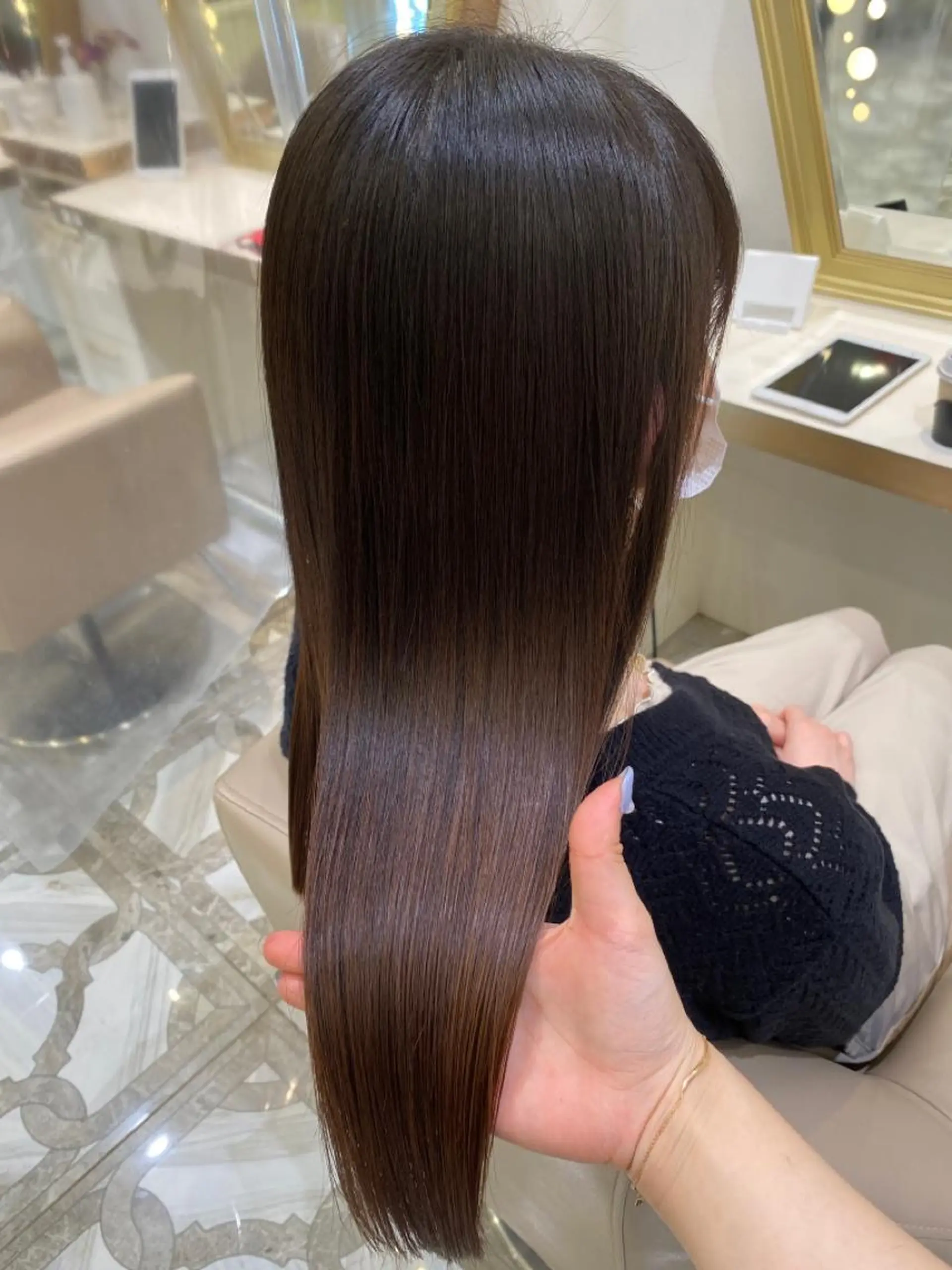 ロング カット トリートメント 💙美髪救世主💙 関華蓮のヘアスタイル