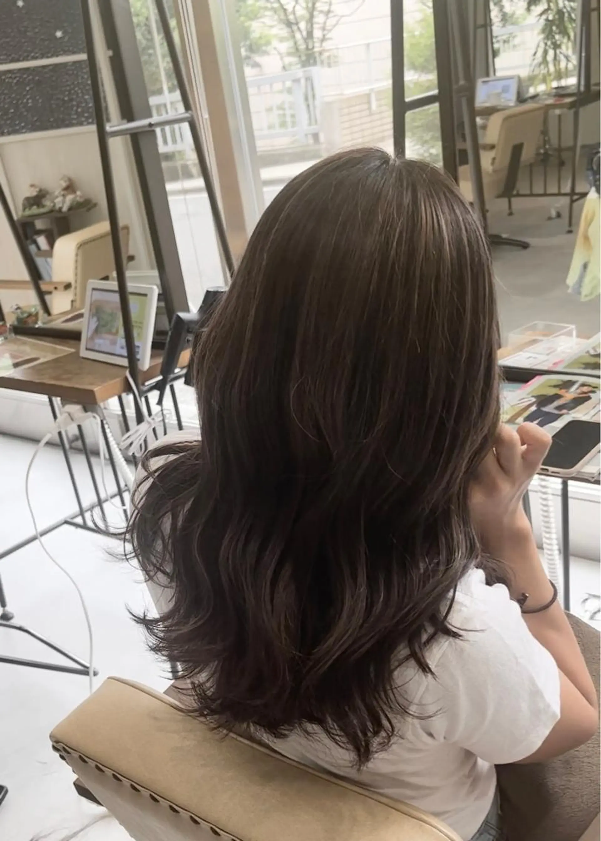 ロング 縮毛矯正/髪質改善/ 斉藤春のヘアスタイル