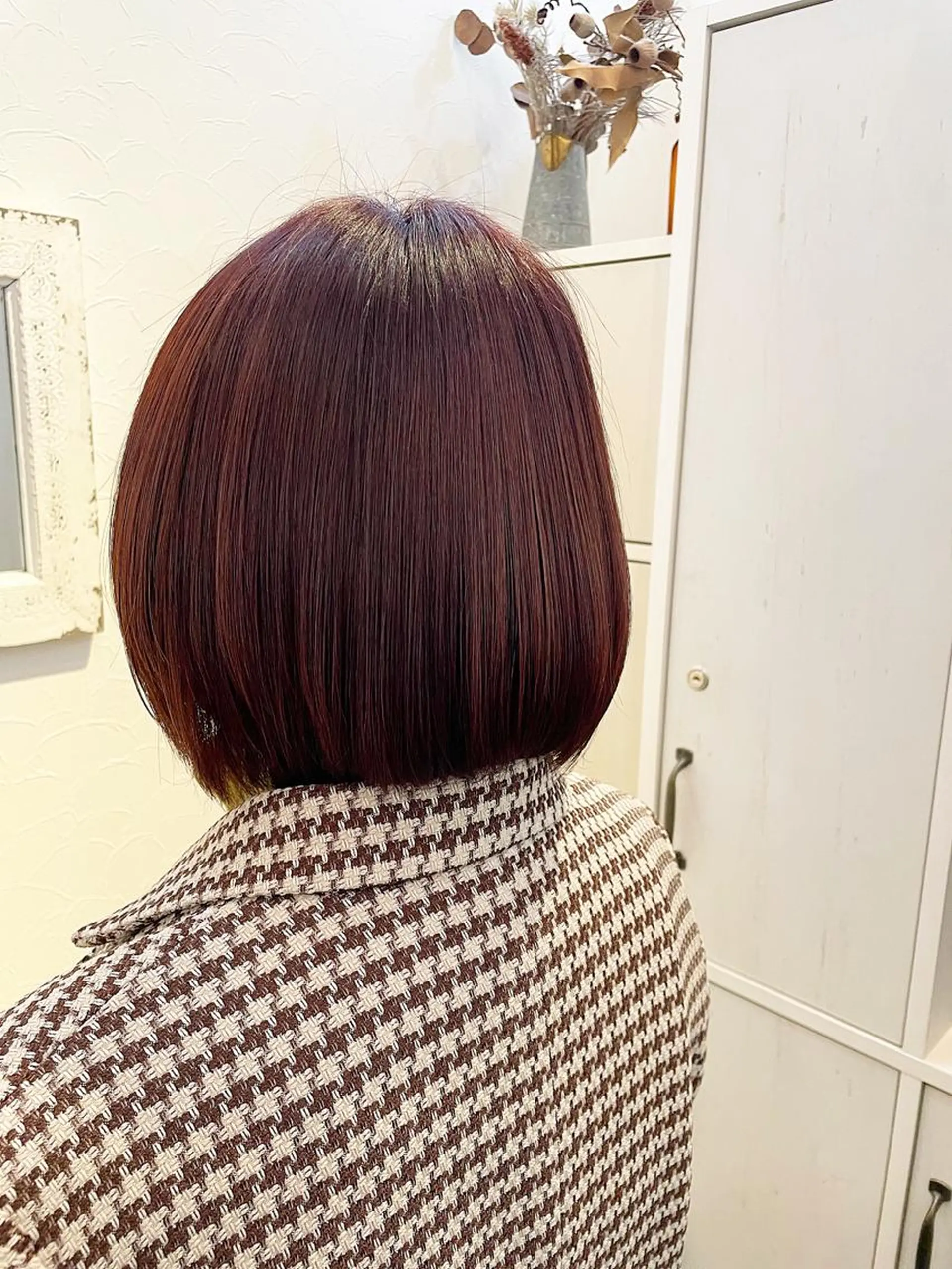 ショート カラー ショートボブ ハンサムショート ブリーチ ブリーチなしカラー ボブ カット ヘアカラー newline銀座所属・銀座ショート/ 大人ショート/金子涼のヘアスタイル
