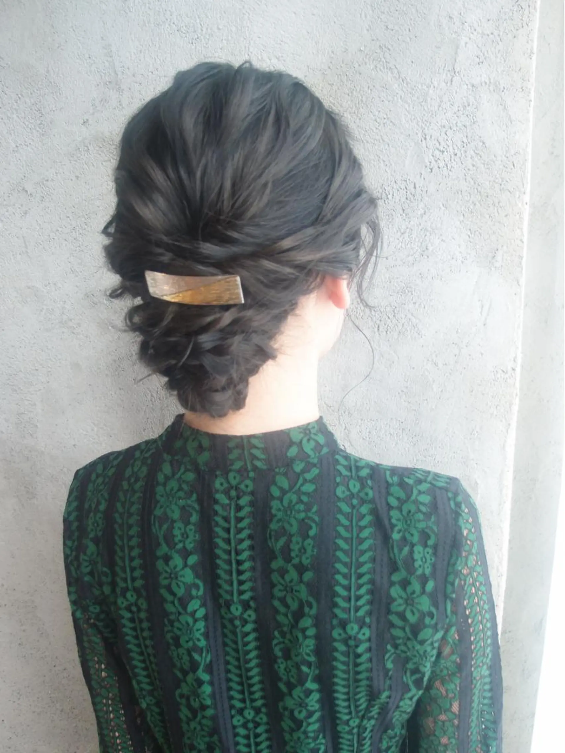 セミロング カラー ヘアアレンジ EMANON天神所属・Hitomi Ezakiのヘアスタイル