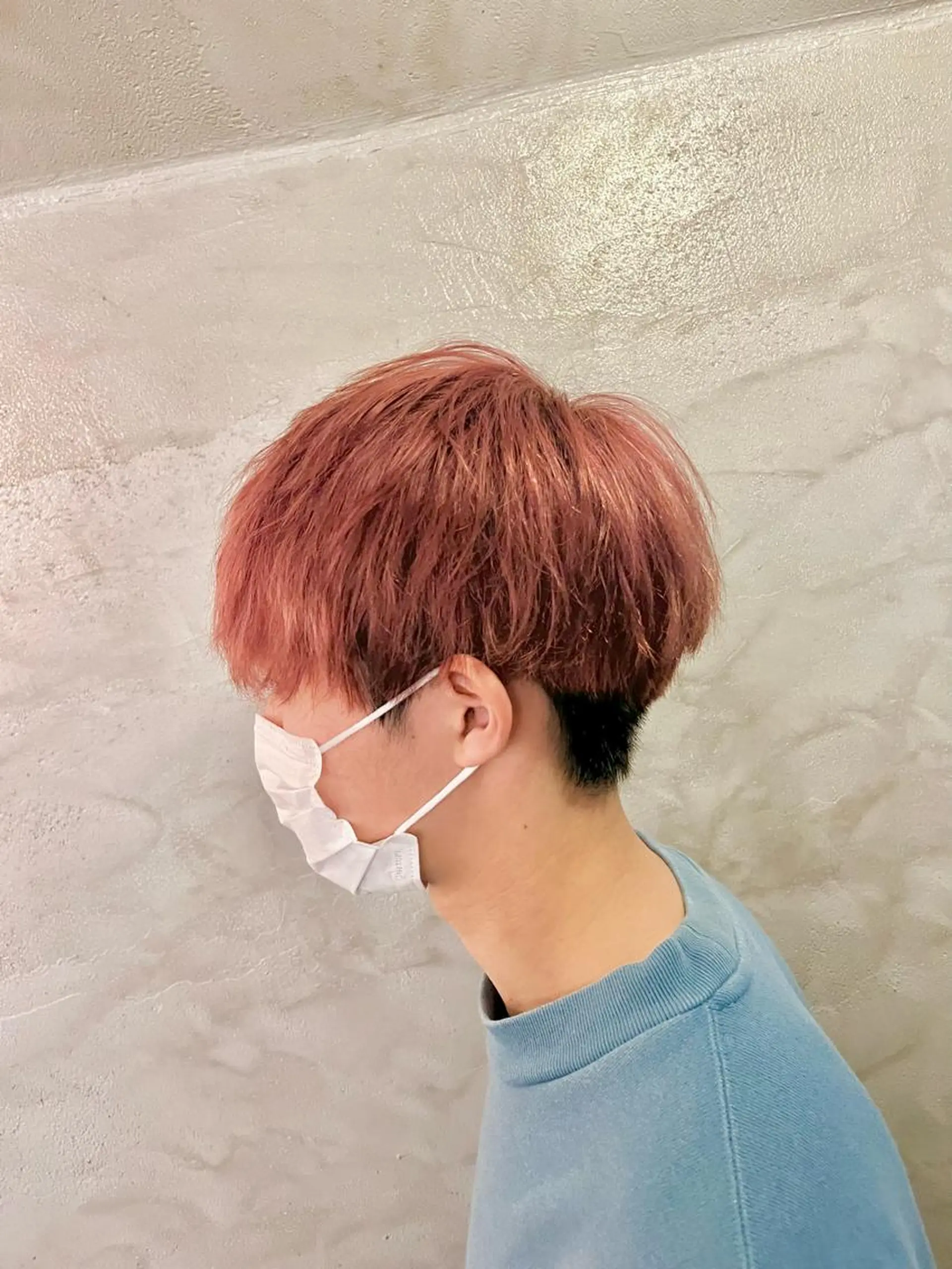 カラー メンズ ヘアカラー FUJINO RYOのヘアスタイル