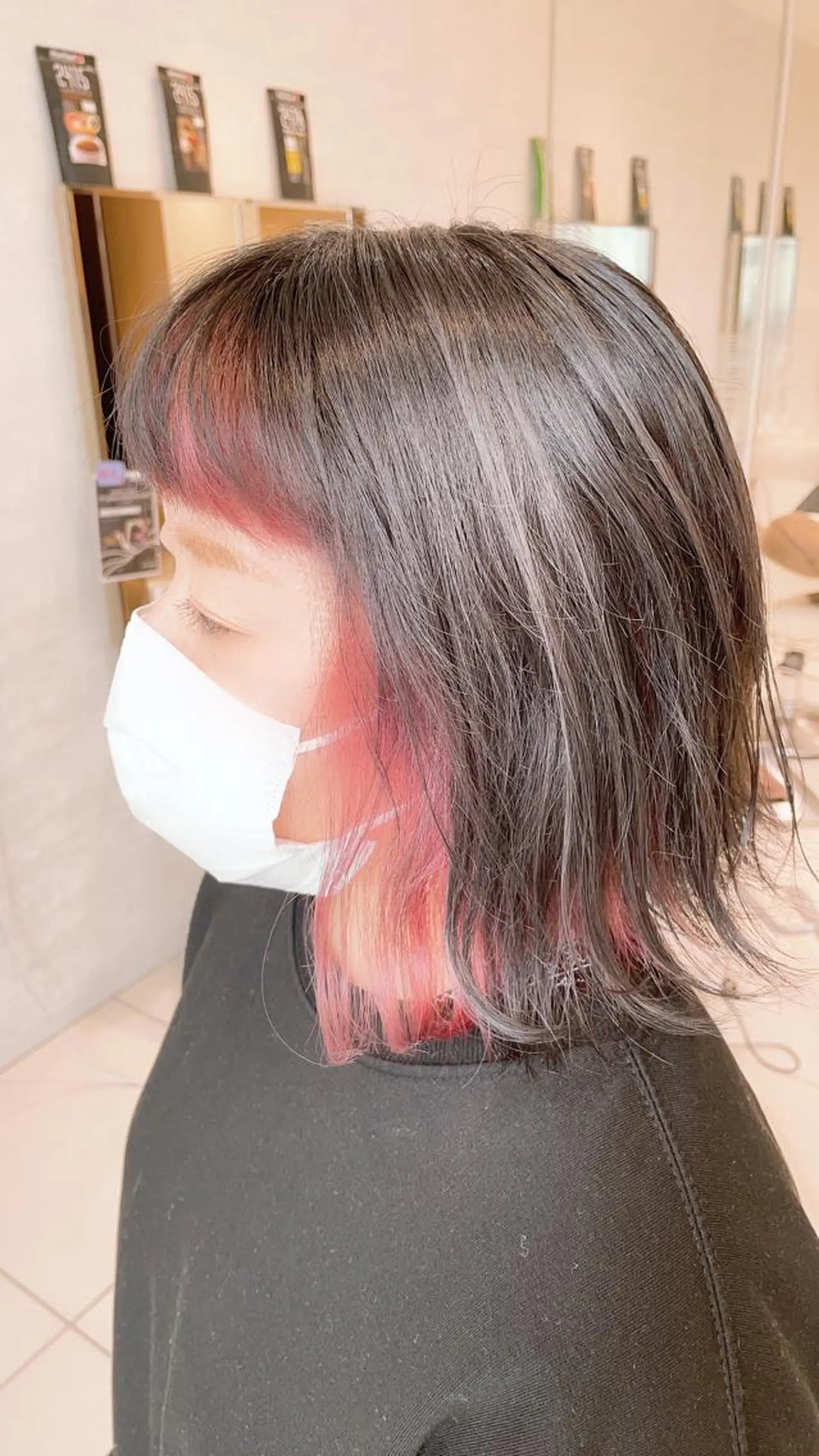 ショート カラー カット ヘアカラー トリートメント ご新規様限定クーポン あります　桂口　烈闘のヘアスタイル